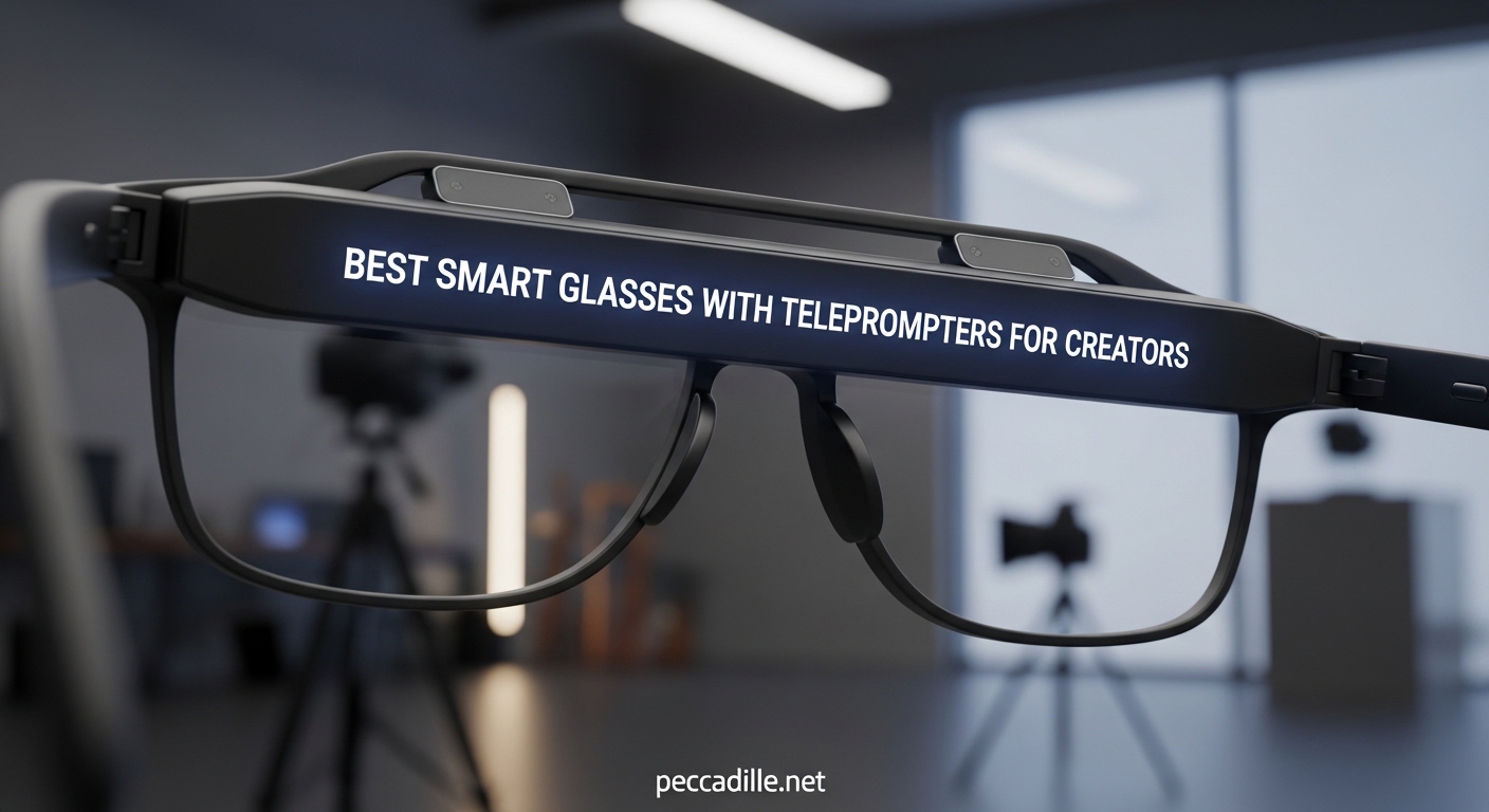 Best Smart Glasses with Teleprompters for Creators