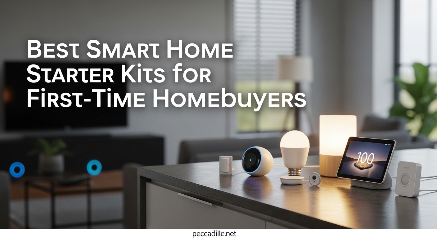 Best Smart Home Starter Kits for First-Time Homebuyers