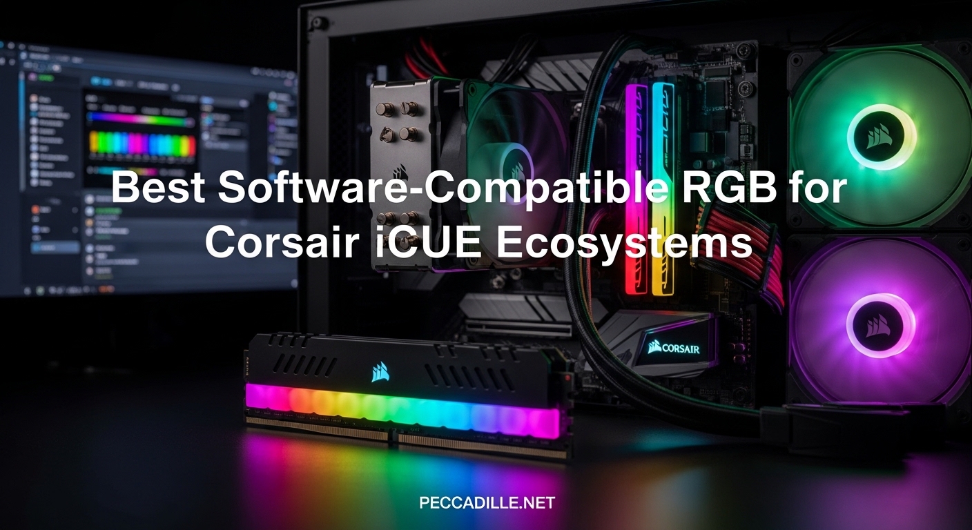 Best Software-Compatible RGB for Corsair iCUE Ecosystems