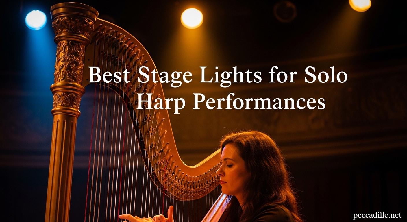 Best Stage Lights for Solo Harp Performances