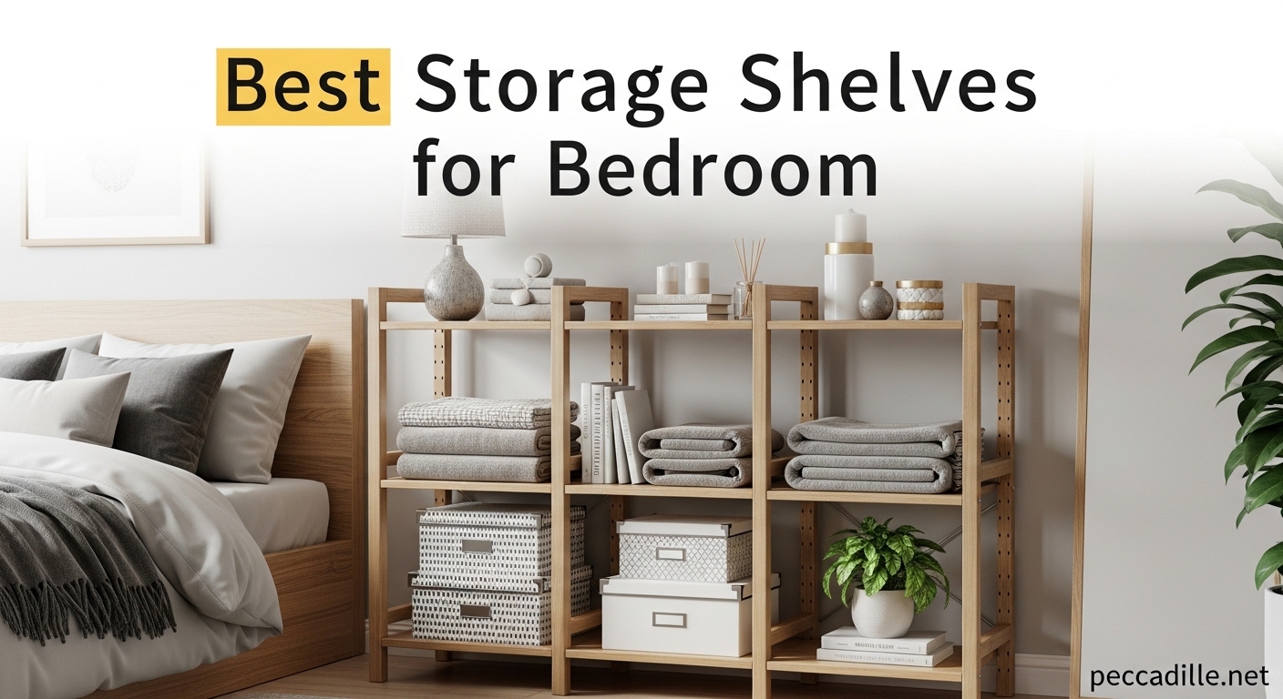 Best Storage Shelves for Bedroom