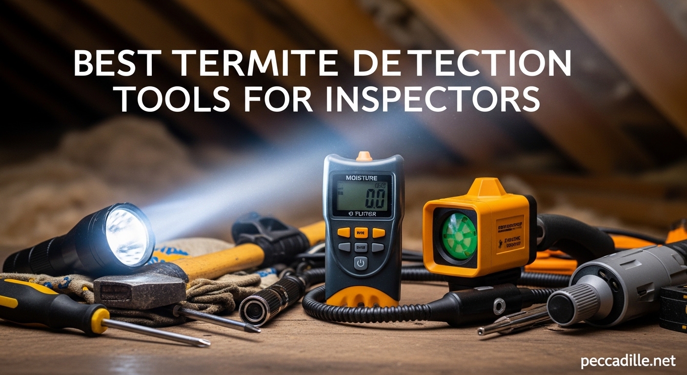 Best Termite Detection Tools for Inspectors