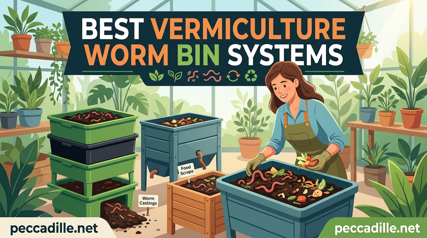 Best Vermiculture Worm Bin Systems