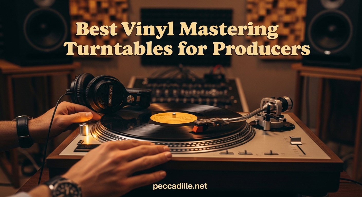 Best Vinyl Mastering Turntables for Producers