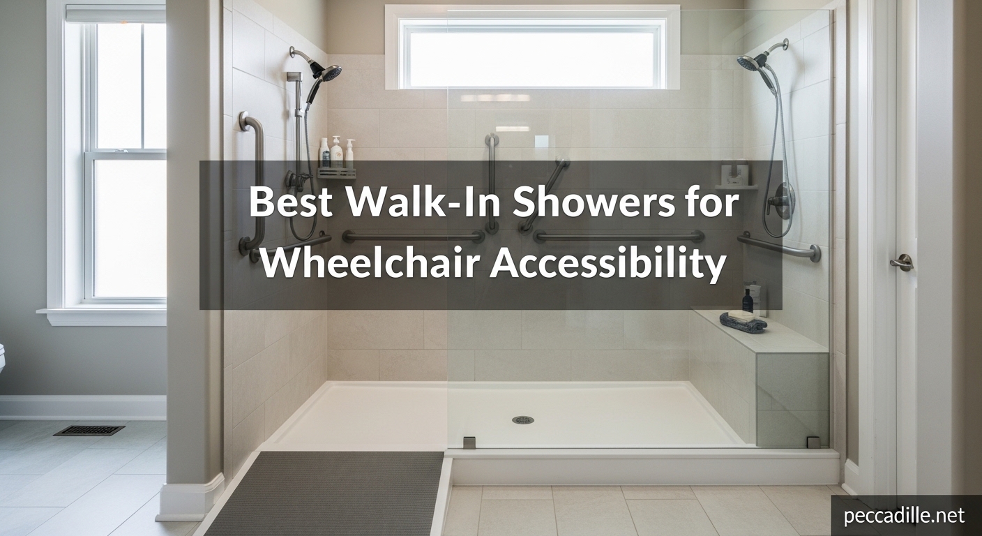 Best Walk-In Showers for Wheelchair Accessibility