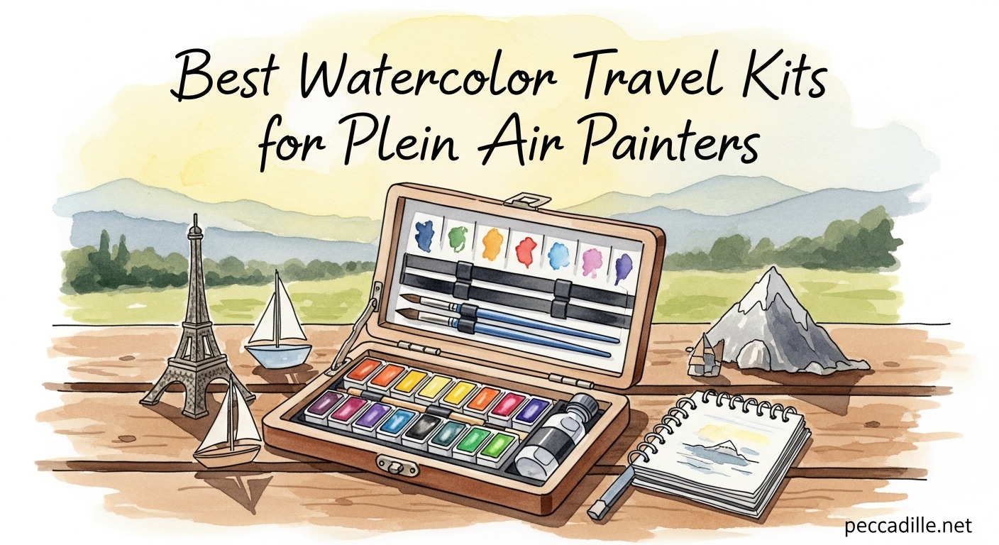 Best Watercolor Travel Kits for Plein Air Painters