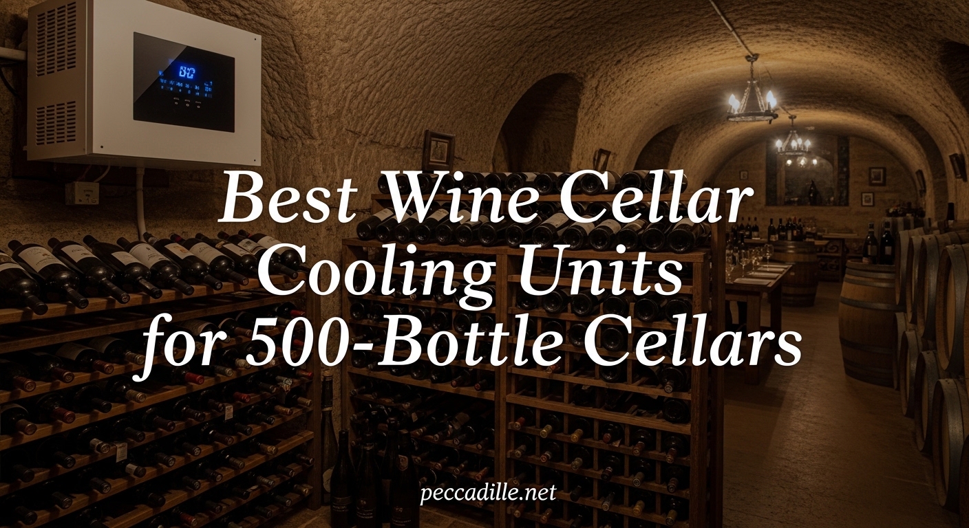 Best Wine Cellar Cooling Units for 500-Bottle Cellars