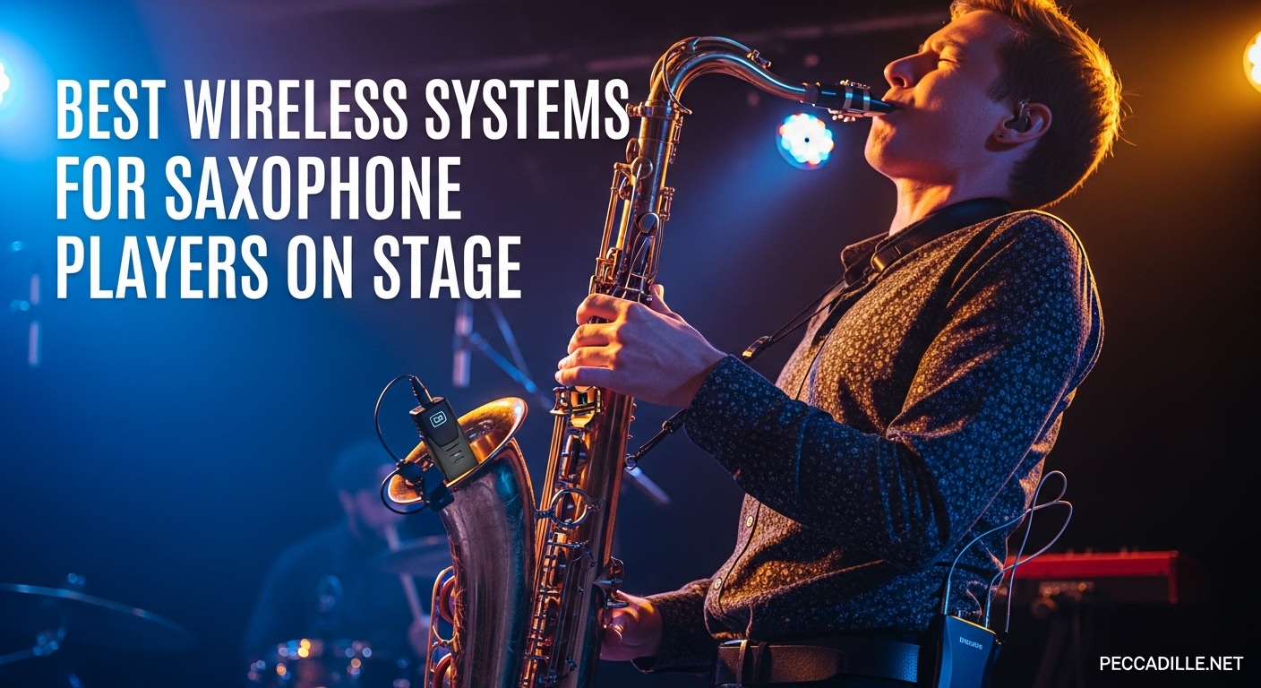 Best Wireless Systems for Saxophone Players on Stage