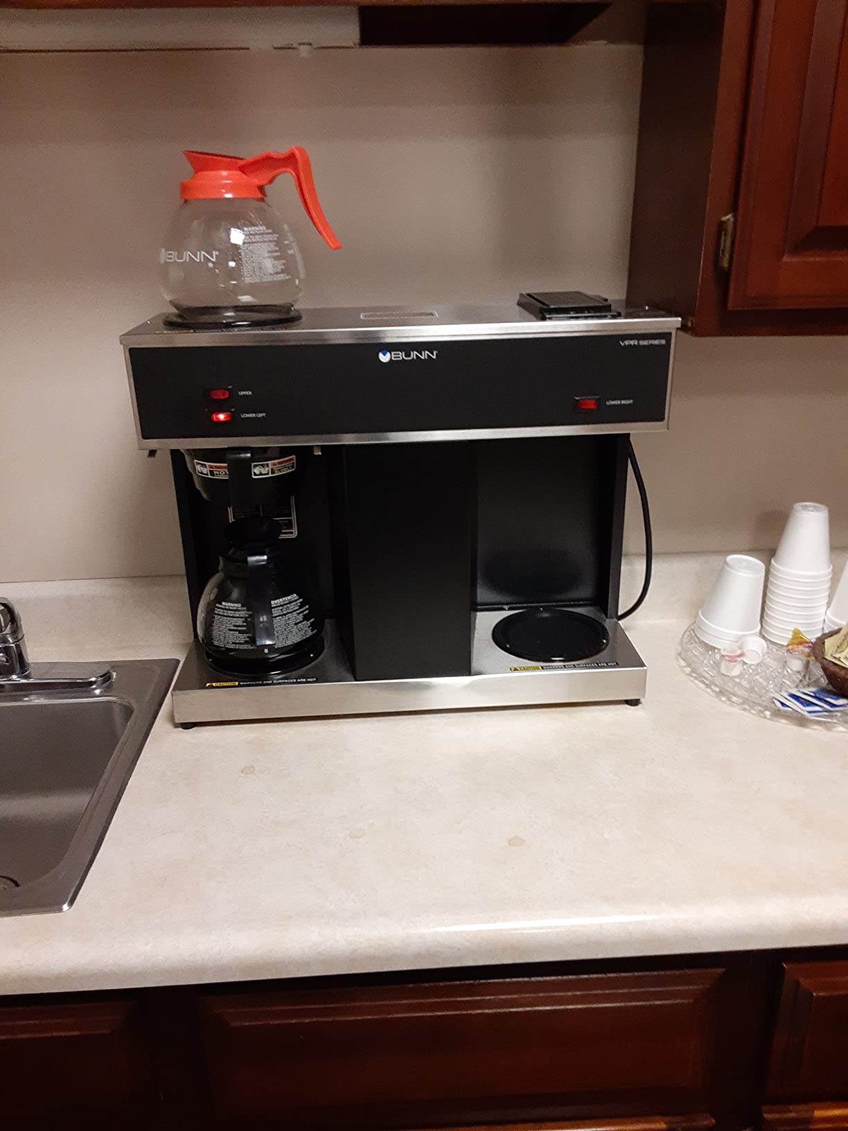 BUNN 04275.0031 VPS 12-Cup Pourover Commercial Coffee Brewer, with 3 Warming Stations (120V/60/1PH) customer photo 1