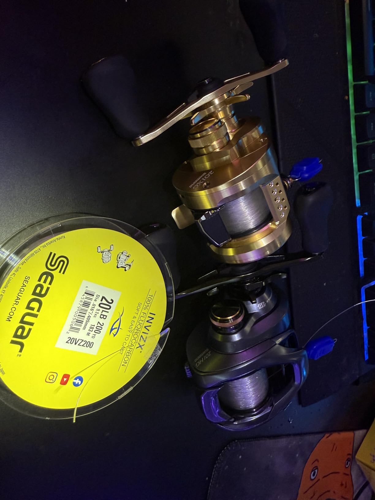 Seaguar InvizX Multi-Species Fishing Line for Casting, Live Bait, Freshwater, 100% Fluorocarbon, Clear customer photo 1