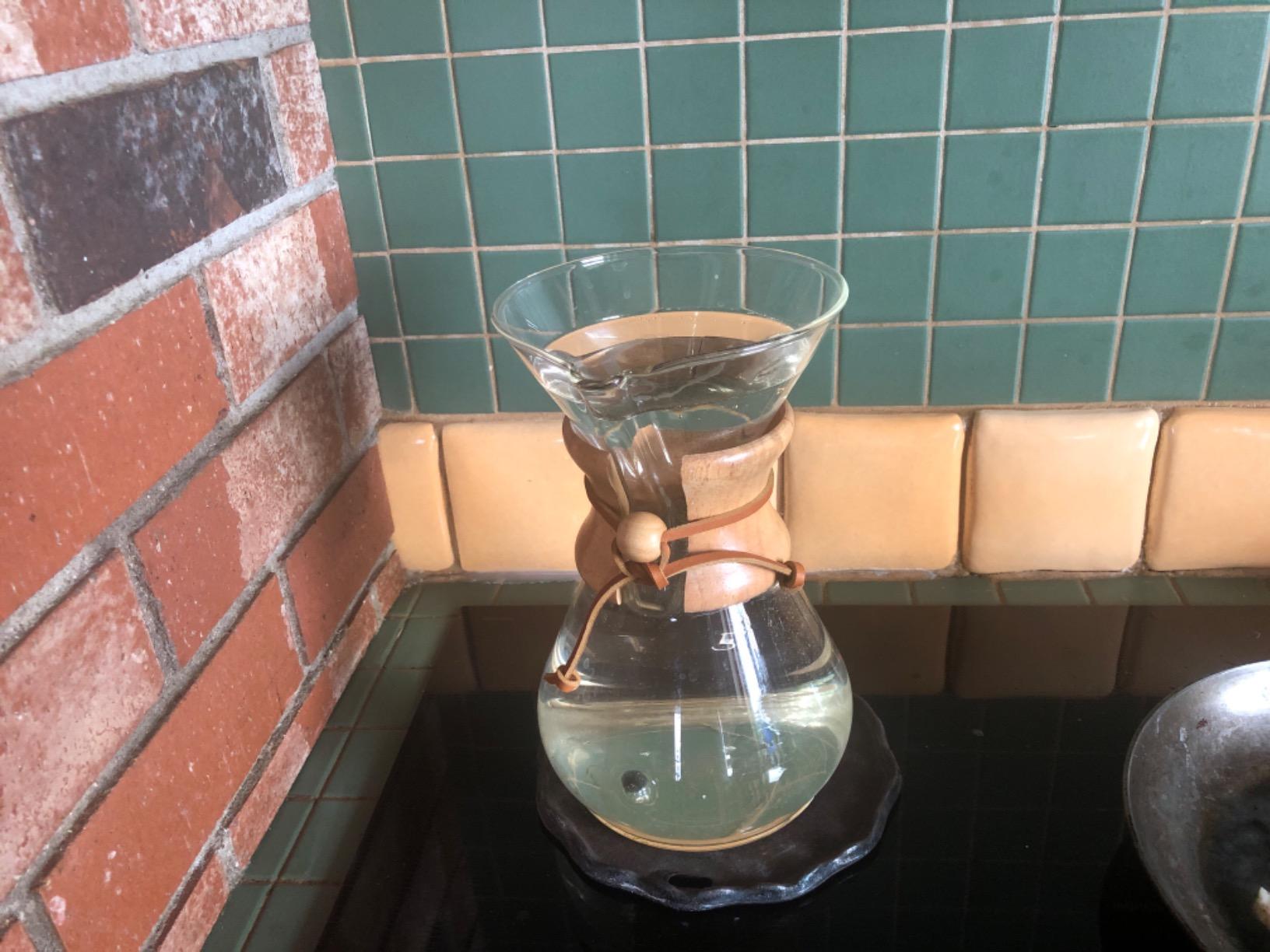 Chemex Pour-Over Glass Coffeemaker - Classic Series - 8-Cup customer photo 1