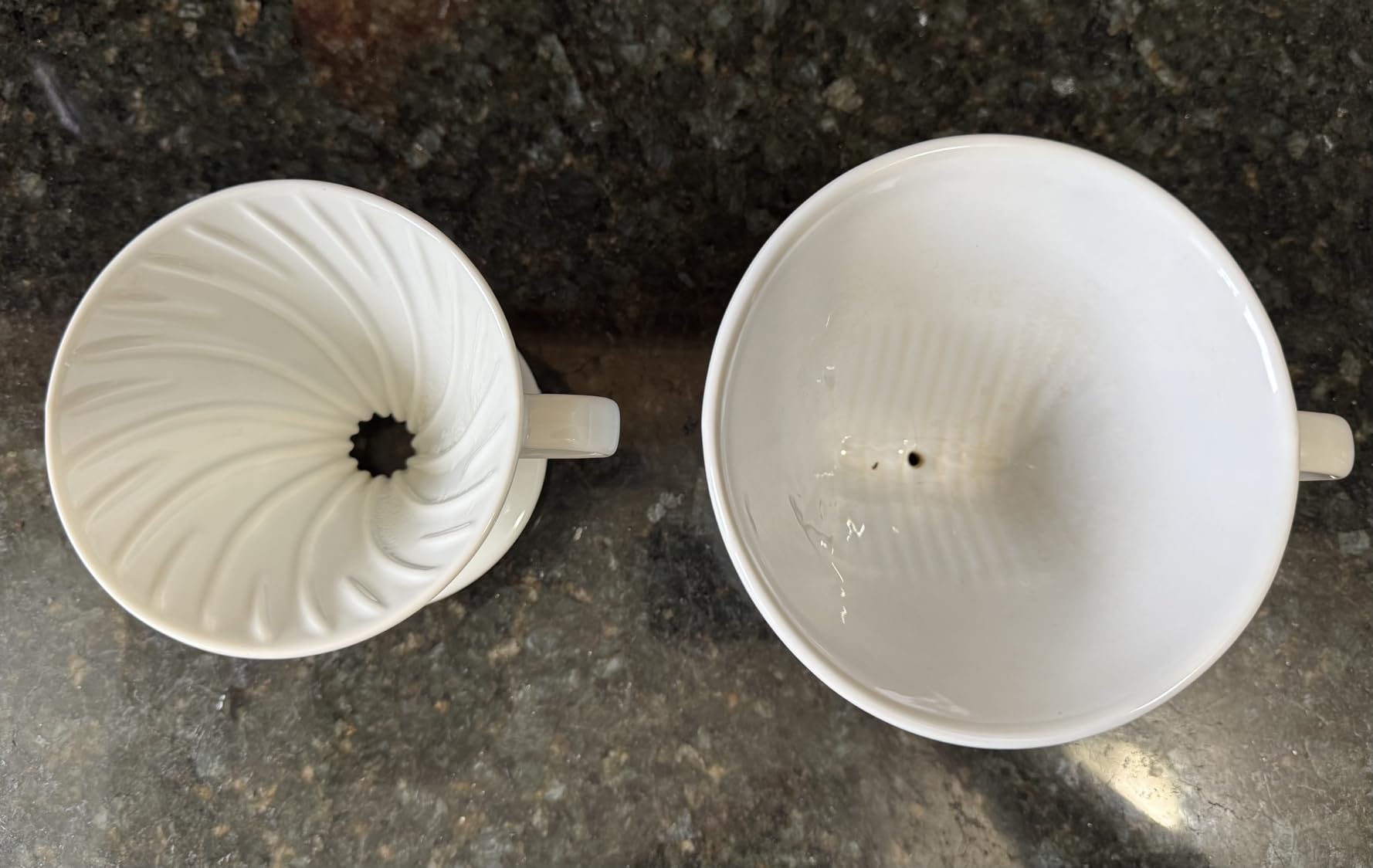 Hario V60 Dripper 02, White Ceramic customer photo 1