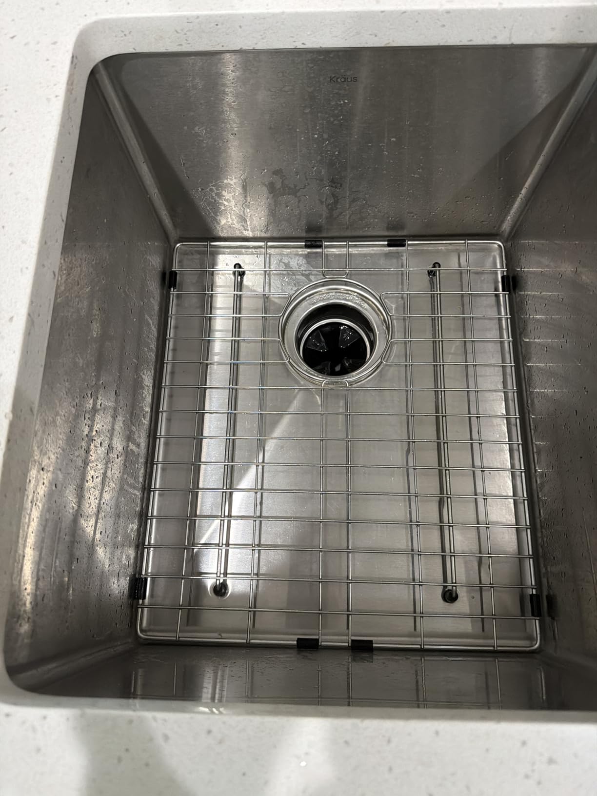 KRAUS Standart Pro 33-inch Undermount 50/50 Double Bowl 16 Gauge Stainless Steel Kitchen Sink, KHU102-33 customer photo 1