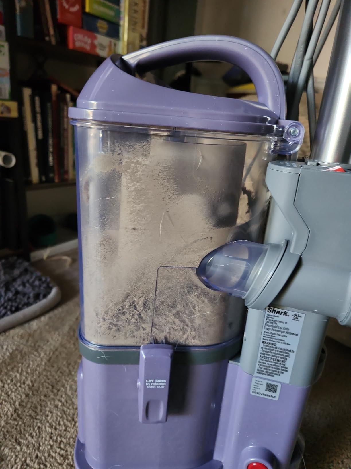 Shark Upright Vacuum Cleaner | Navigator Lift-Away | Pet Hair, Carpet & Hard Floor Cleaning | HEPA Filter | Swivel Steering | NV352 customer photo 1