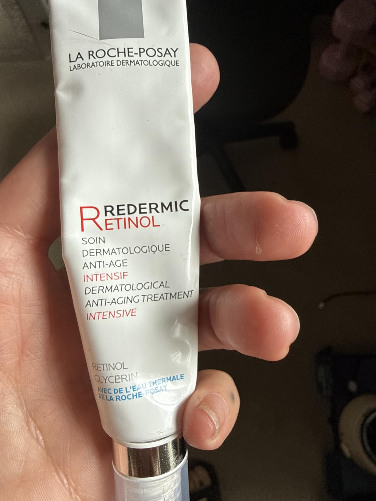 La Roche-Posay Redermic R Anti Aging Retinol Cream, Reduces Wrinkles, Fine Lines, and Age Spots with Pure Retinol Face Cream customer photo 1