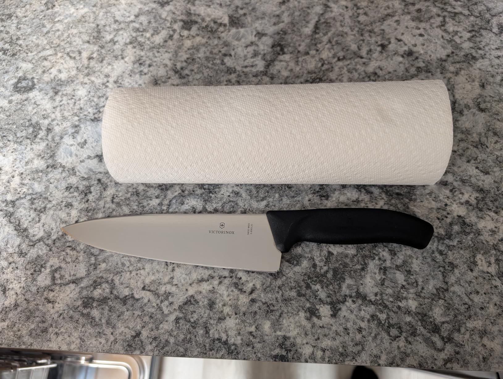 Victorinox Swiss Classic 8-Inch Chef's Knife with Straight-Edge Blade and Black Handle customer photo 1