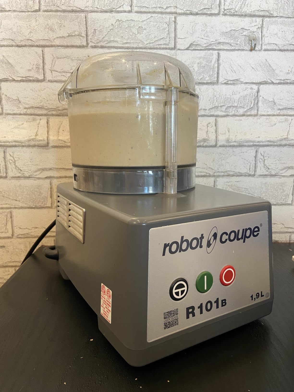 Robot Coupe R101B CLR Combination Food Processor, 2.5 Quart Clear Batch Bowl, Polycarbonate, 120v customer photo 1