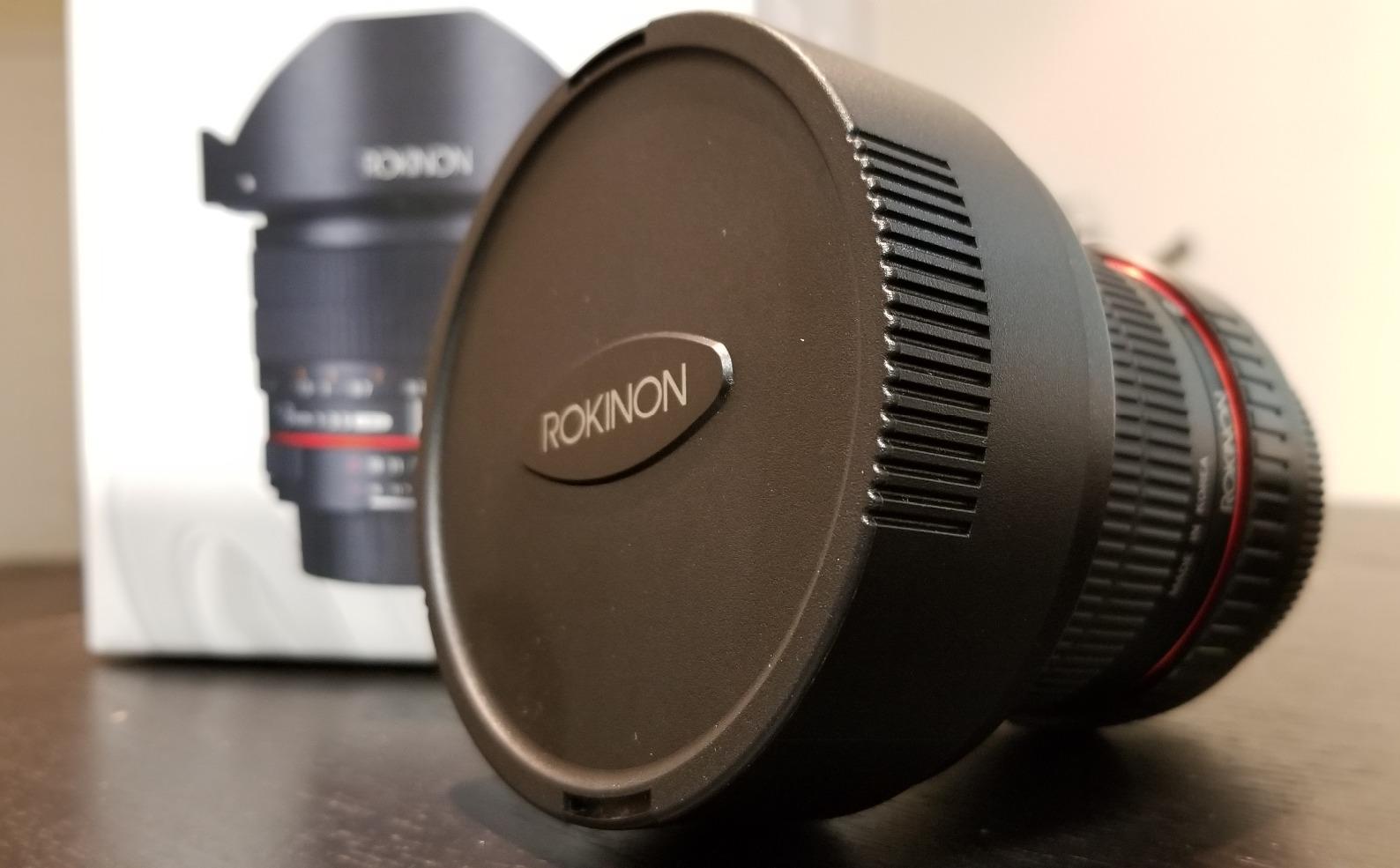 Rokinon 8mm f/3.5 HD Fisheye Lens with Removable Hood for Canon EF customer photo 1