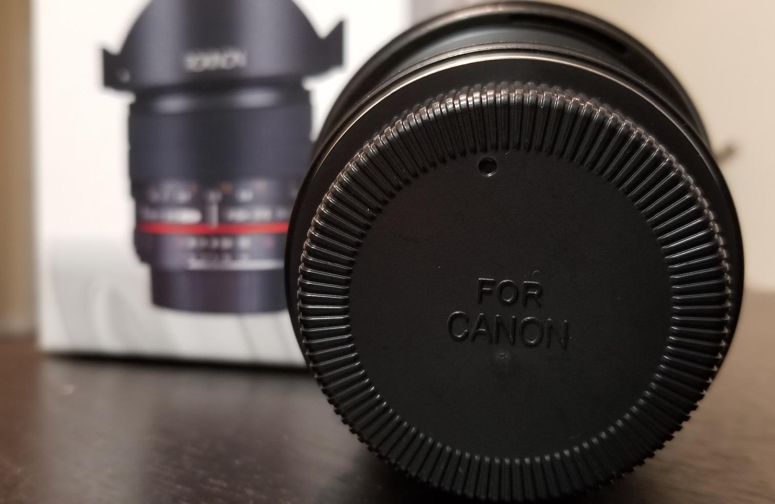 Rokinon 8mm f/3.5 HD Fisheye Lens with Removable Hood for Canon EF customer photo 2