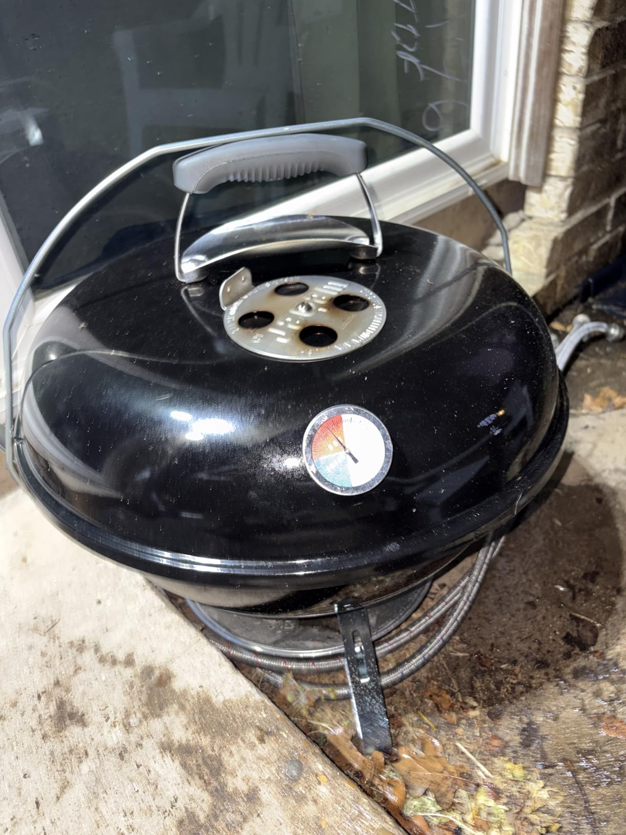 Weber Jumbo Joe Charcoal Grill, 18-Inch, Black - Portable customer photo 2
