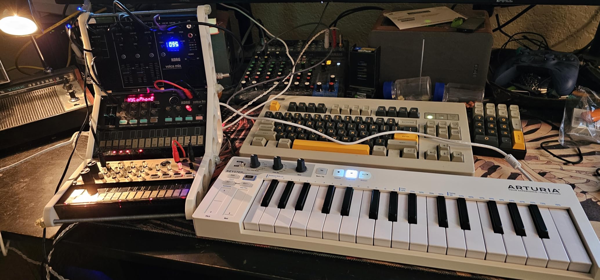 Korg Volca Keys Analogue Loop Synthesizer Polyphonic w/ Simple Three Voice Analog and Self Tuning customer photo 1