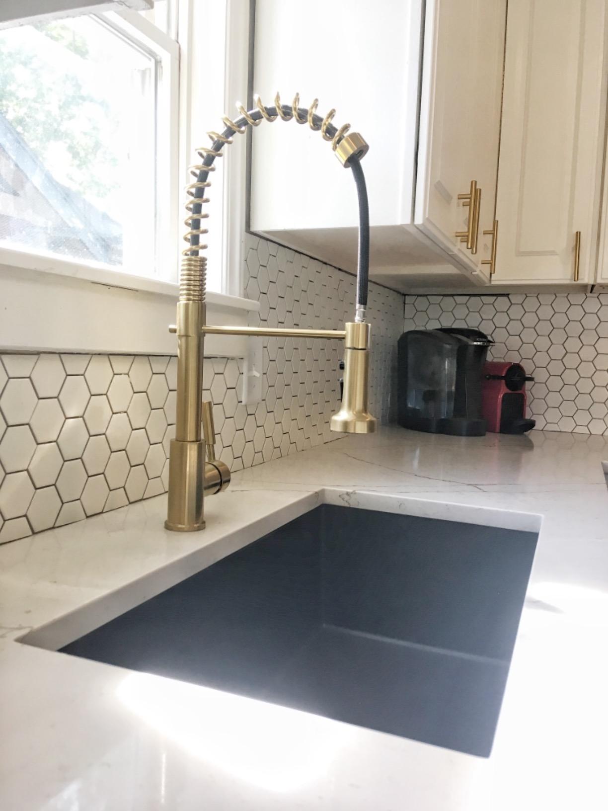 KRAUS Quarza 31-inch Undermount Single Bowl Granite Kitchen Sink in Black Onyx, KGU-413B customer photo 2