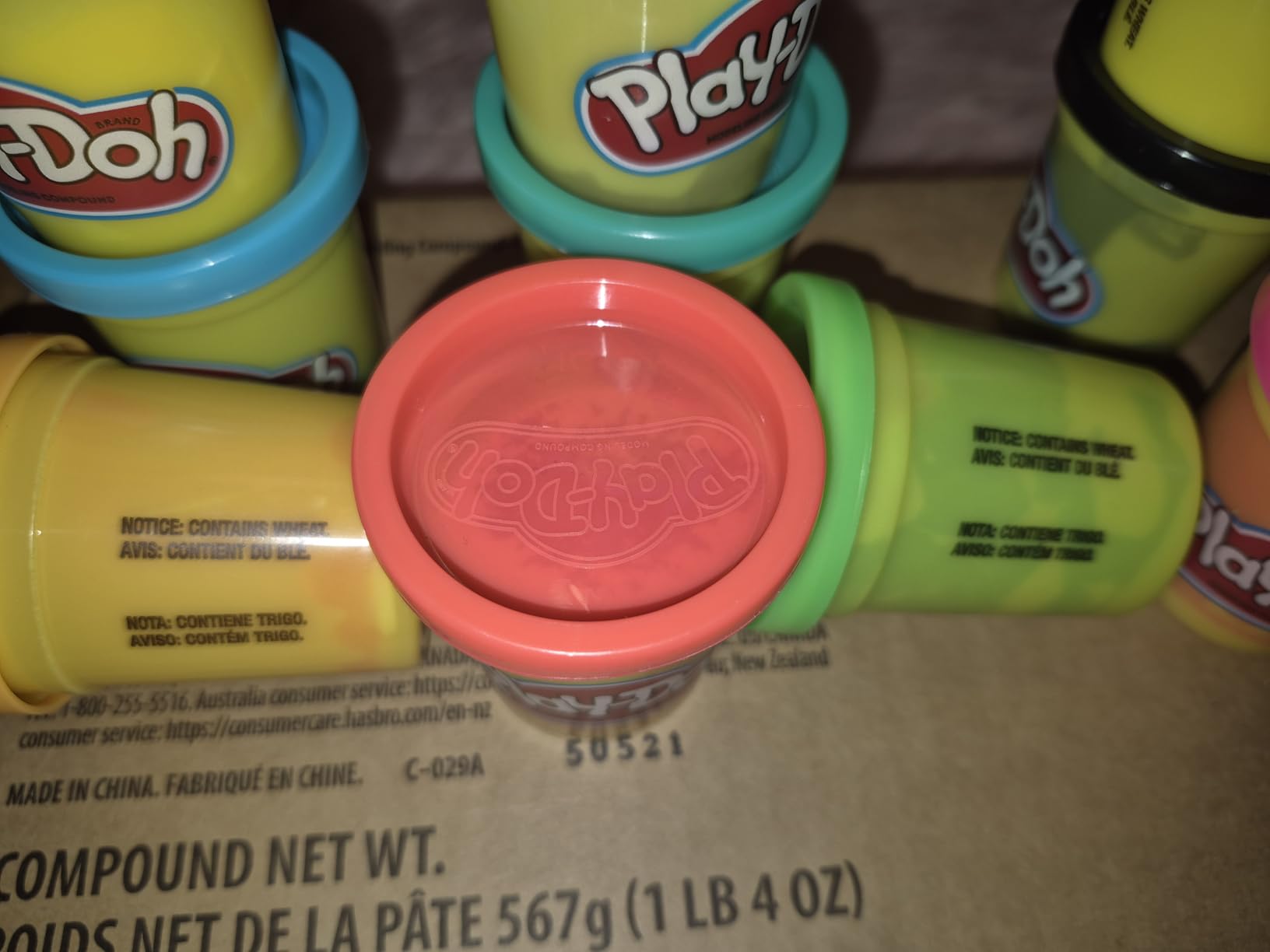 Play-Doh Modeling Compound 10-Pack Case of Assorted Colors, Non-Toxic 2 oz. Cans customer photo 2