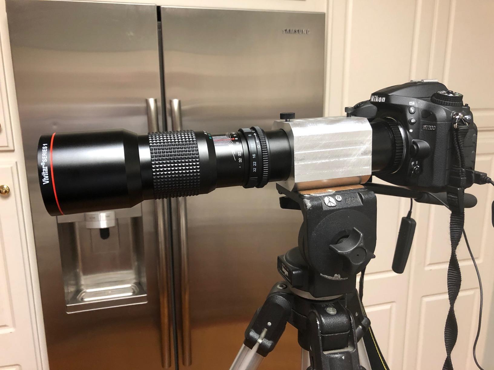 Big Mike's High-Power 500mm/1000mm f/8 Manual Telephoto Lens for Nikon DSLR, Black customer photo 2