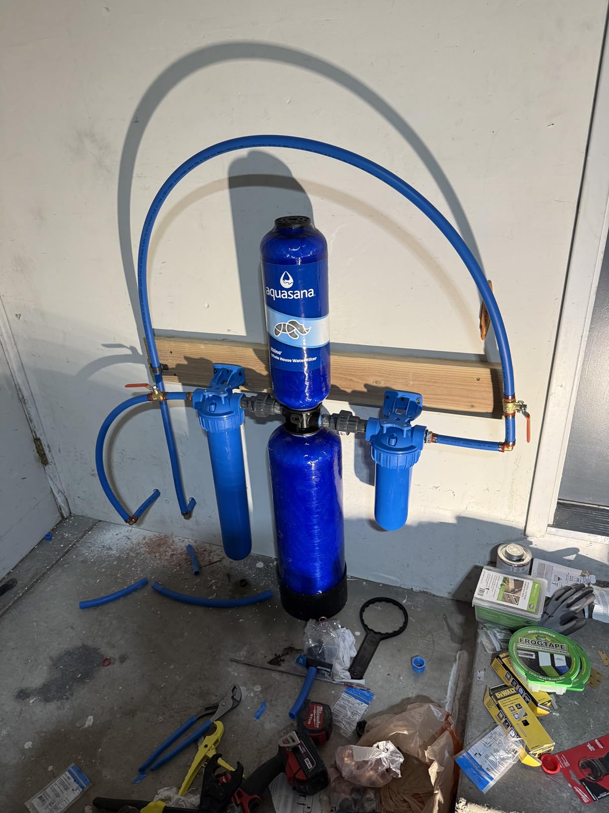 Aquasana EQ-1000 Whole House Water Filter System, 1,000,000 Gallons, Carbon & KDF Media customer photo 1