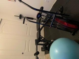 Marcy Air-Resistance Exercise Fan Bike With Dual Acction Handlebars customer photo 1