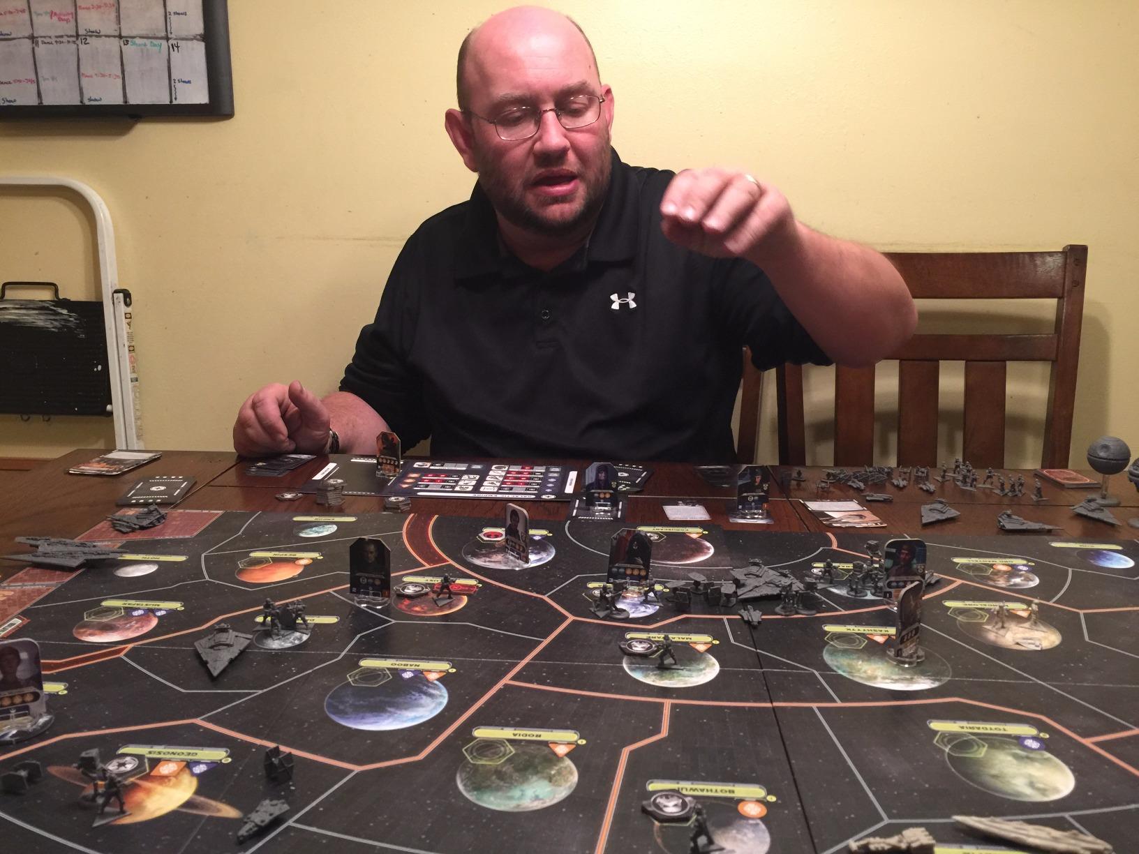 Asmodee Star Wars: Rebellion Board Game - Epic Galactic Empire vs Rebel Alliance Conflict, Tabletop Miniatures Strategy Game for Adults, Ages 14+, 2-4 Players, 3 Hour Playtime customer photo 1