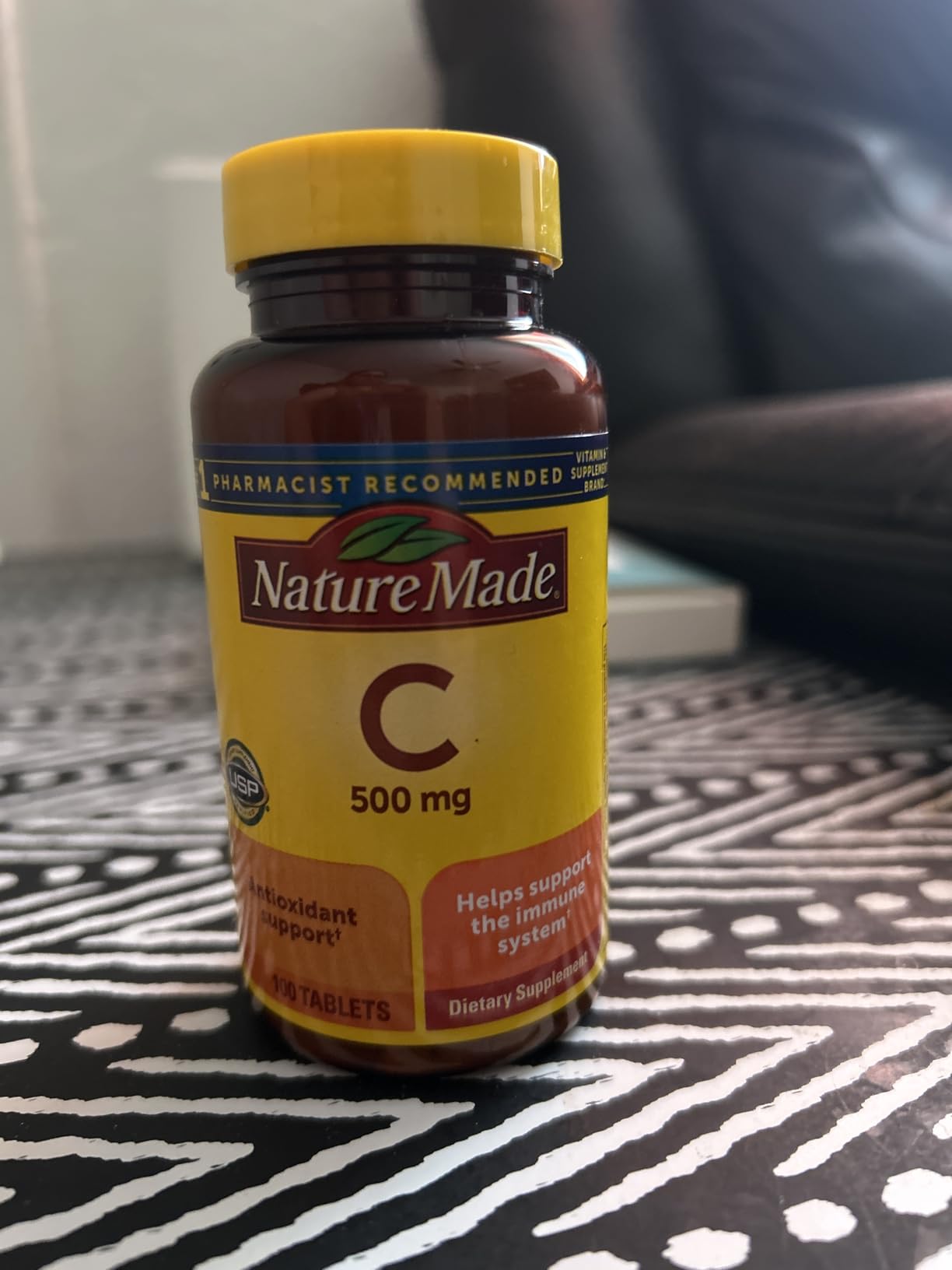Nature Made Vitamin C 500 mg Tablets for Daily Immune Support, 100 Count, 100 Day Supply customer photo 1
