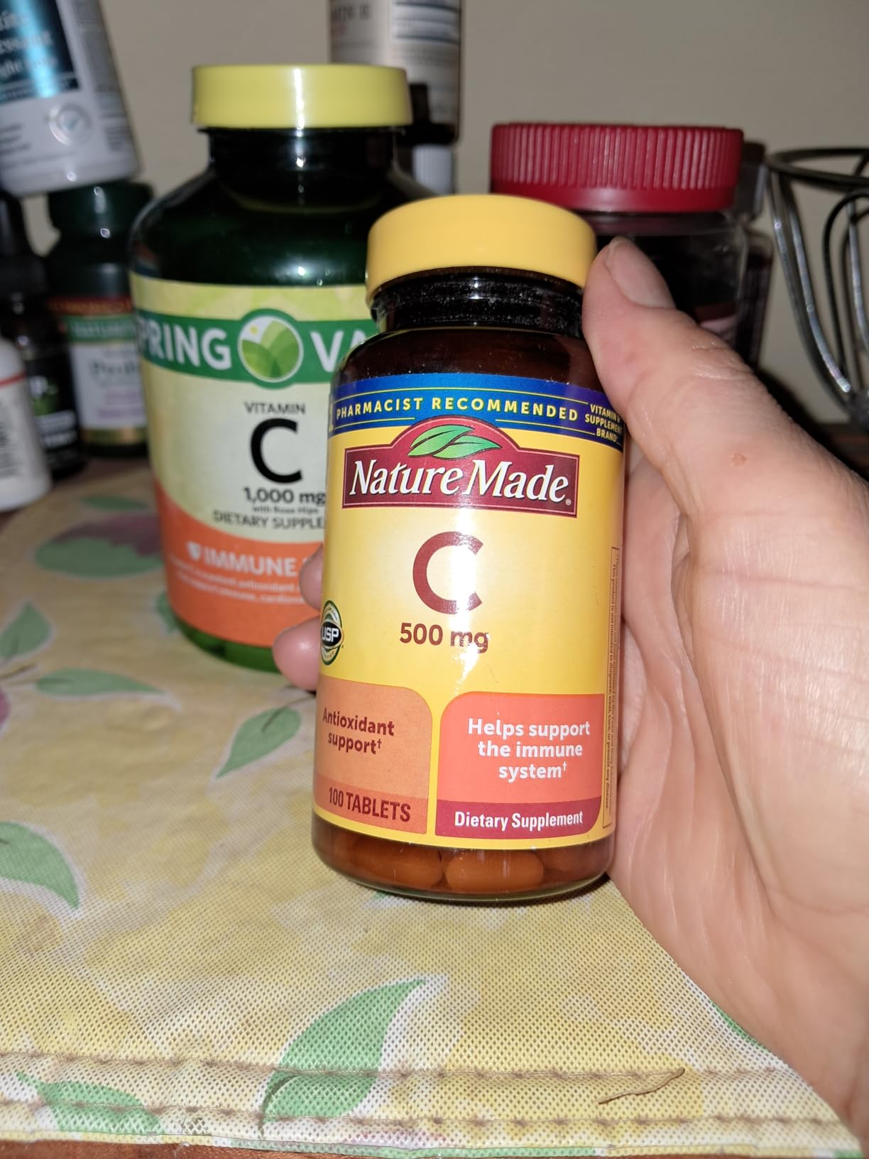 Nature Made Vitamin C 500 mg Tablets for Daily Immune Support, 100 Count, 100 Day Supply customer photo 2