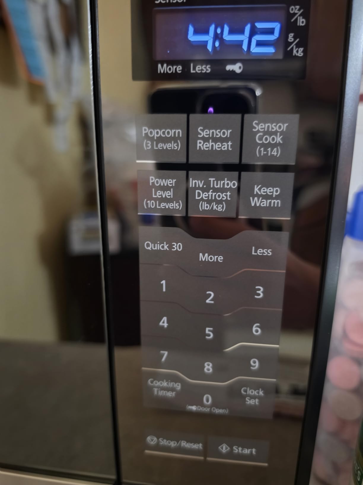 Panasonic Microwave Oven NN-SN686S Stainless Steel Countertop/Built-In with Inverter Technology and Genius Sensor, 1.2 Cubic Foot, 1200W customer photo 1