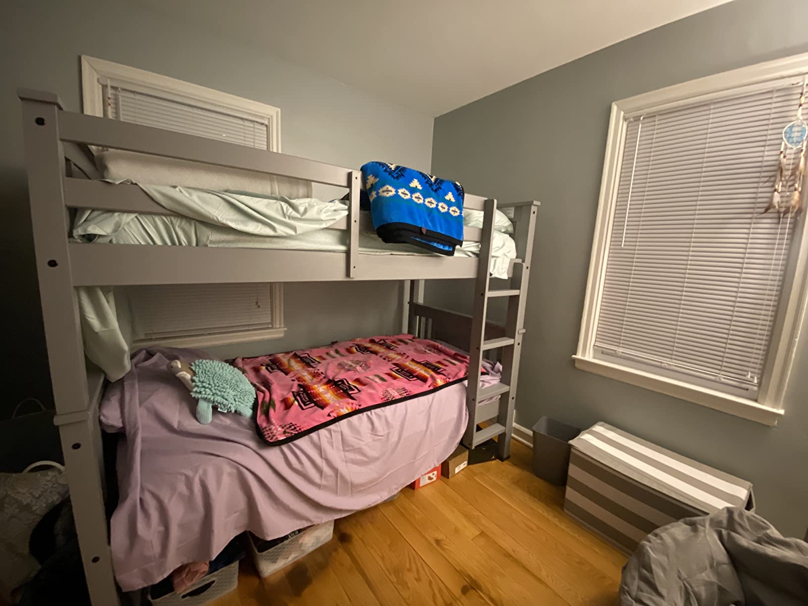 DHP Dylan Convertible Wood Bunk Bed, Stackable and Detachable Bed Frames for Kids and Teens, Twin-Over-Twin, Espresso customer photo 1