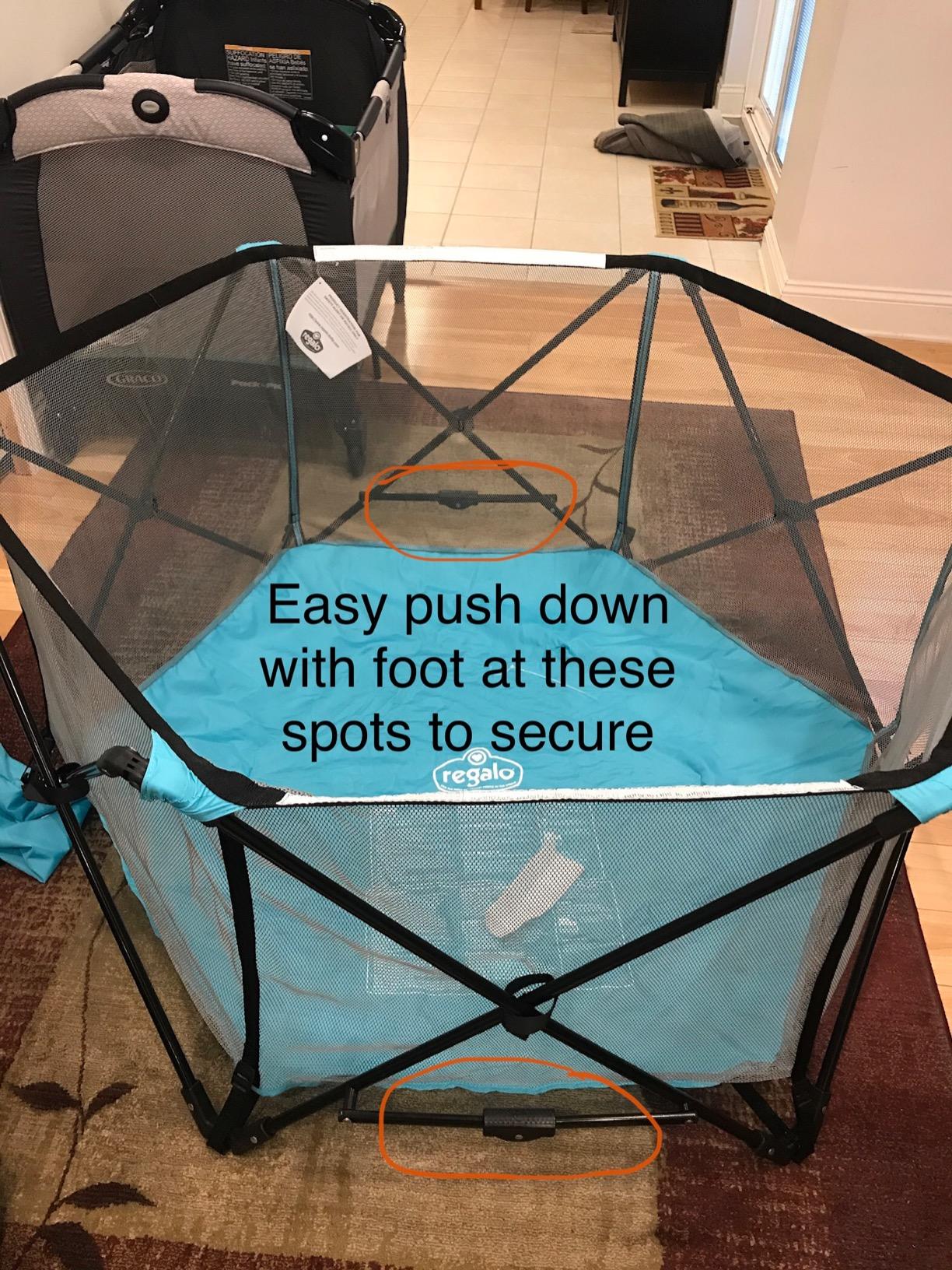 Summer Infant Pop 'N Play Deluxe Ultimate Playard, Aqua Splash - Full Coverage Indoor/Outdoor Portable Play Pen with Fast, Easy and Compact Fold customer photo 1