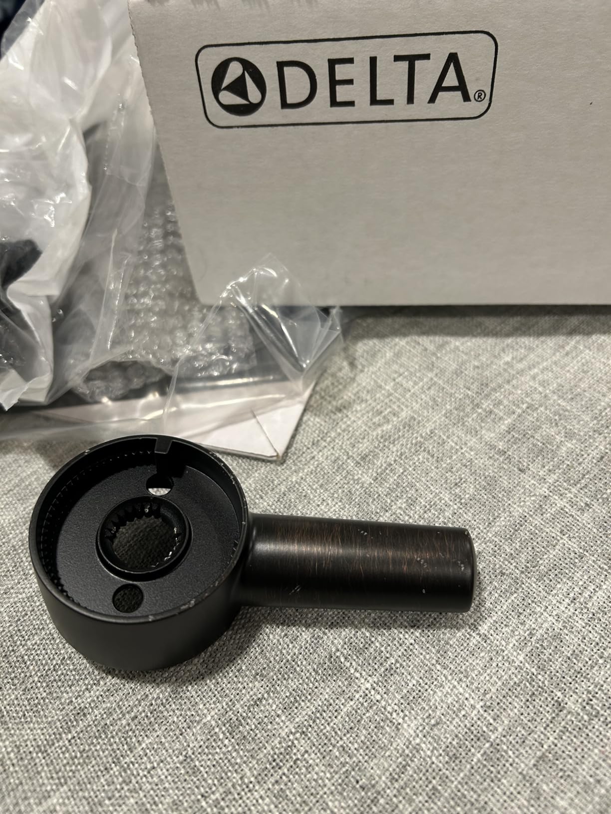 Delta Faucet Trinsic 17 Series Dual-Function Shower Handle Valve Trim Kit, Matte Black T17059-BL (Valve Not Included) customer photo 2