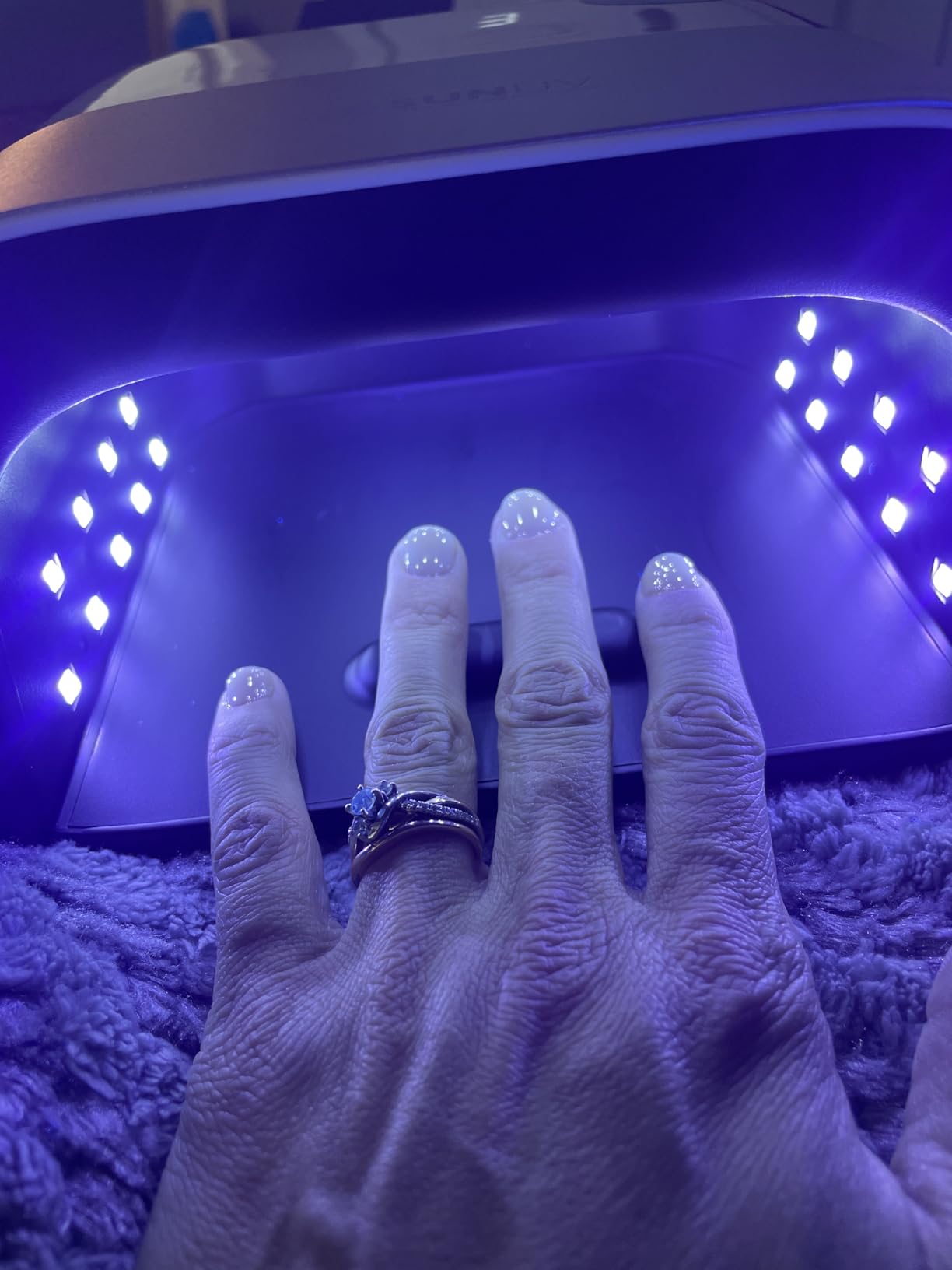 SUNUV SUN3 Professional UV LED Nail Lamp, Wired UV Light for Gel Nails & Polish with 4 Timers & Smart Sensor, 39 LED Beads | Salon & Home Manicure Gift for Women customer photo 2