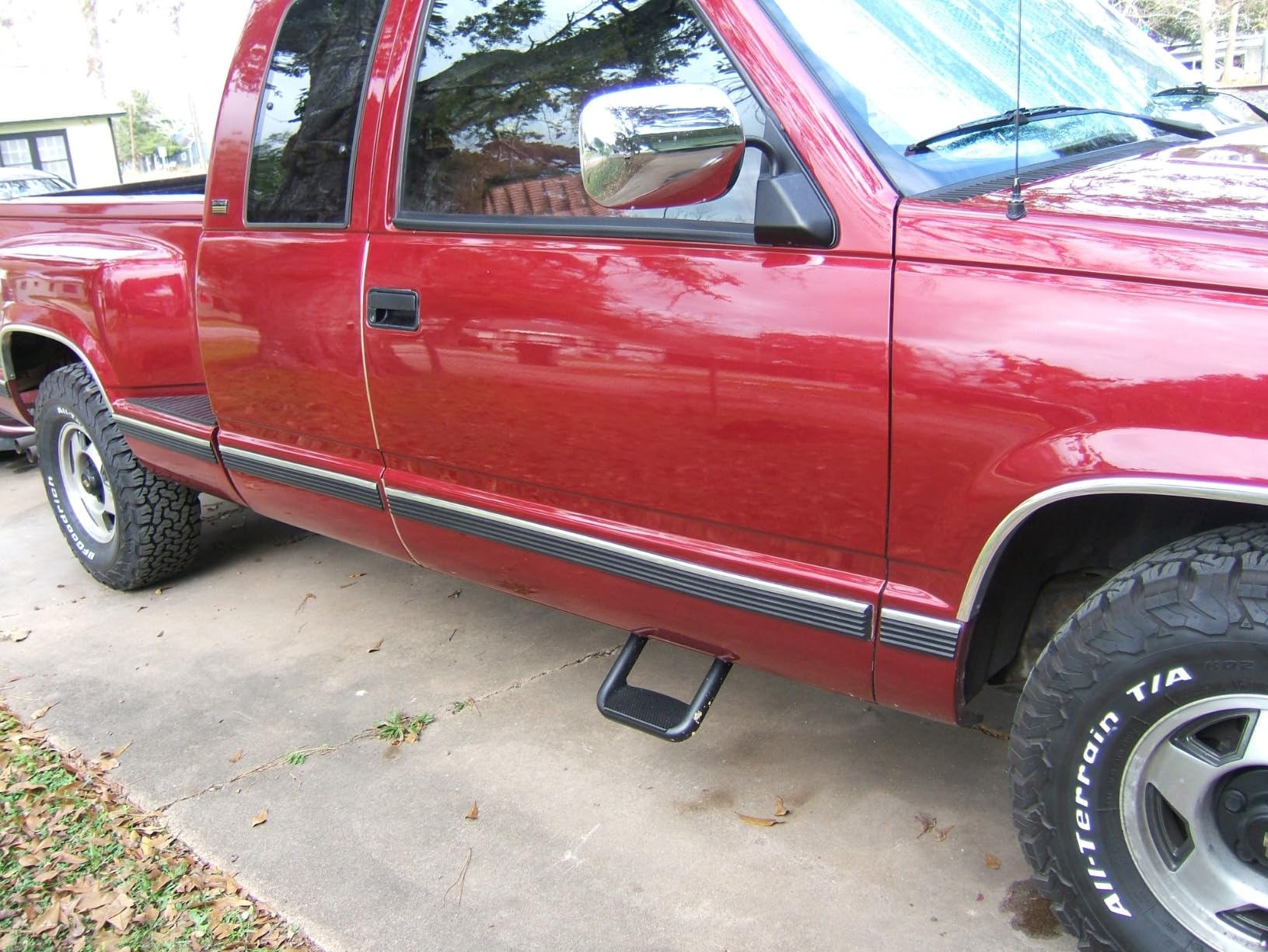 Auto Dynasty Universal Side Step for Pickups & Trucks, Aluminum, Black Coated, Set of 2 customer photo 1