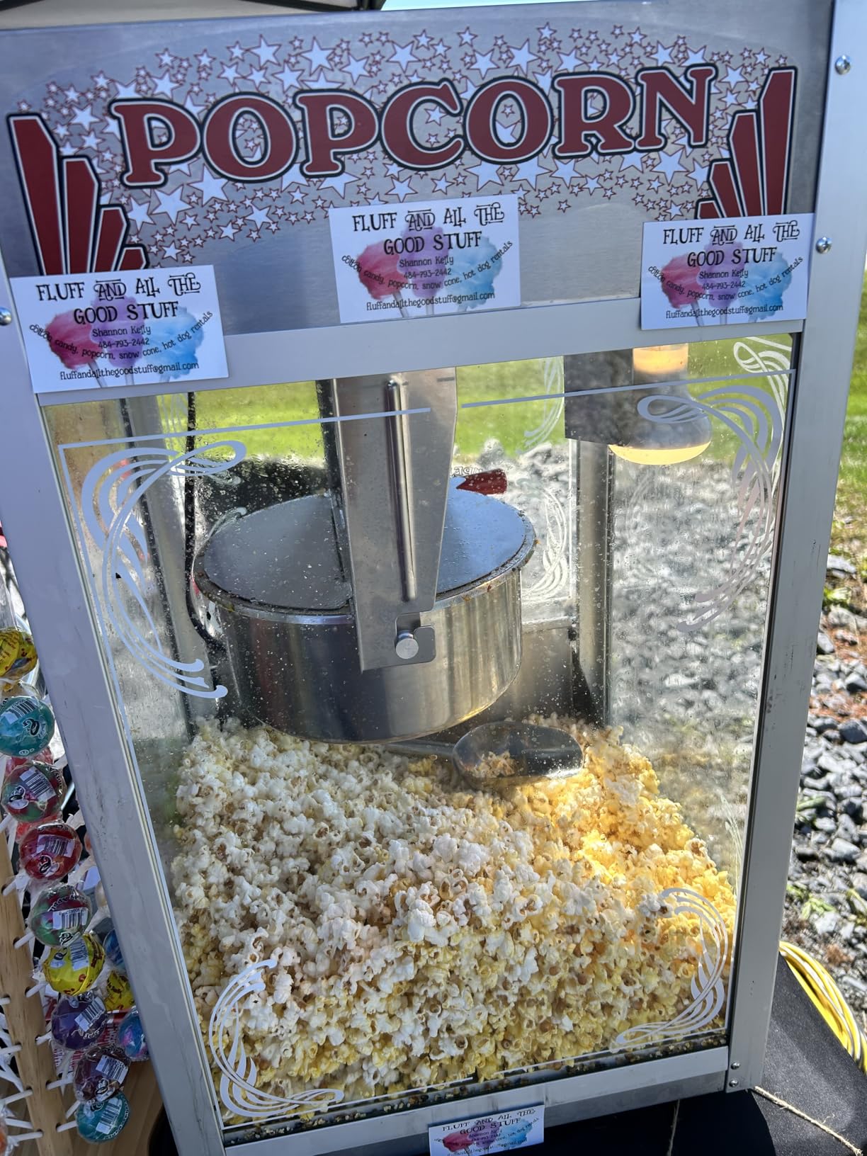 Majestic Popcorn Machine - 16oz Stainless Steel Kettle Makes up to 96 Cups - Electric Popcorn Popper Machine with Scoop, Measuring Cups, Serving Bags by Superior Popcorn Company customer photo 2