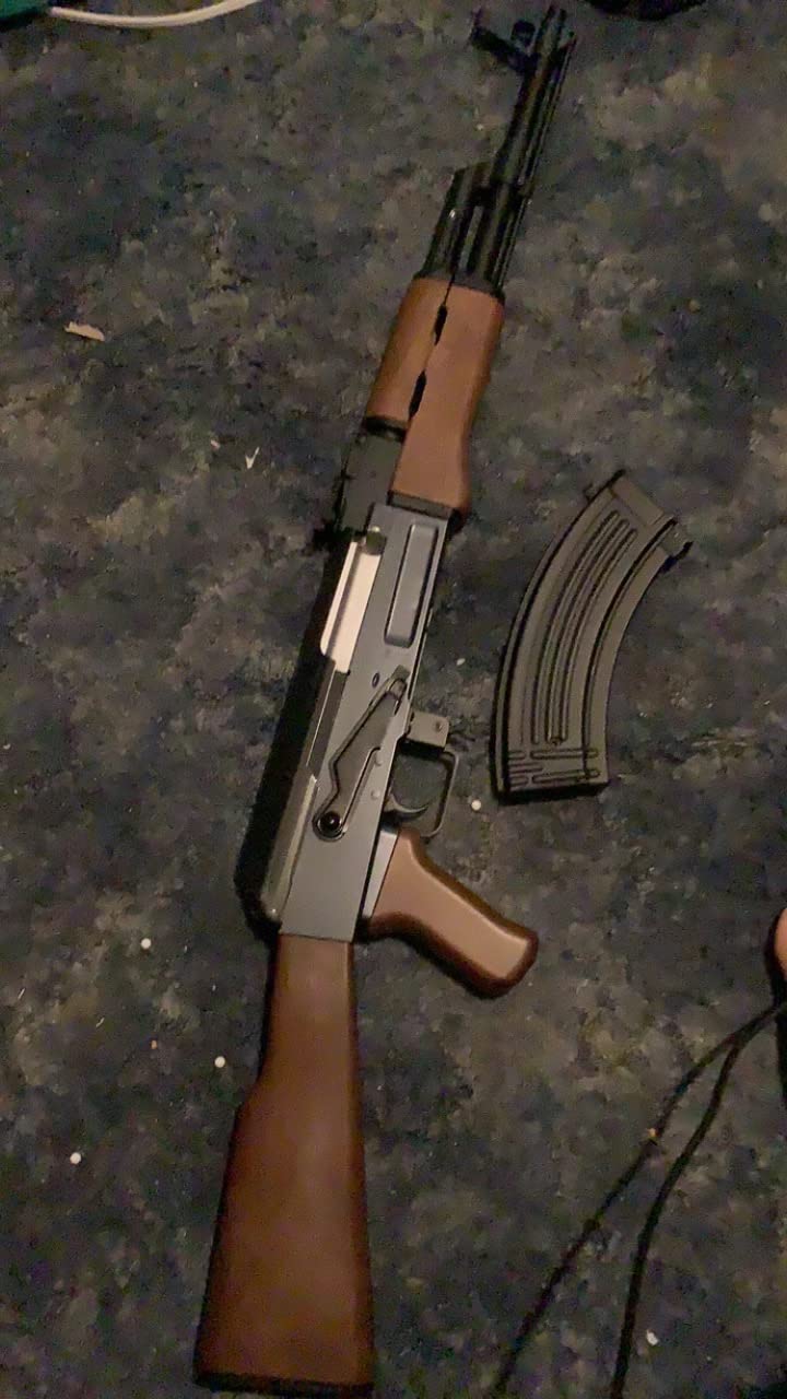Lancer Tactical Gen 2 Airsoft Steel AK-47 Airsoft AEG Rifle with Battery & Charger 370-390 FPS - Faux Wood (LT-728-G2) customer photo 2