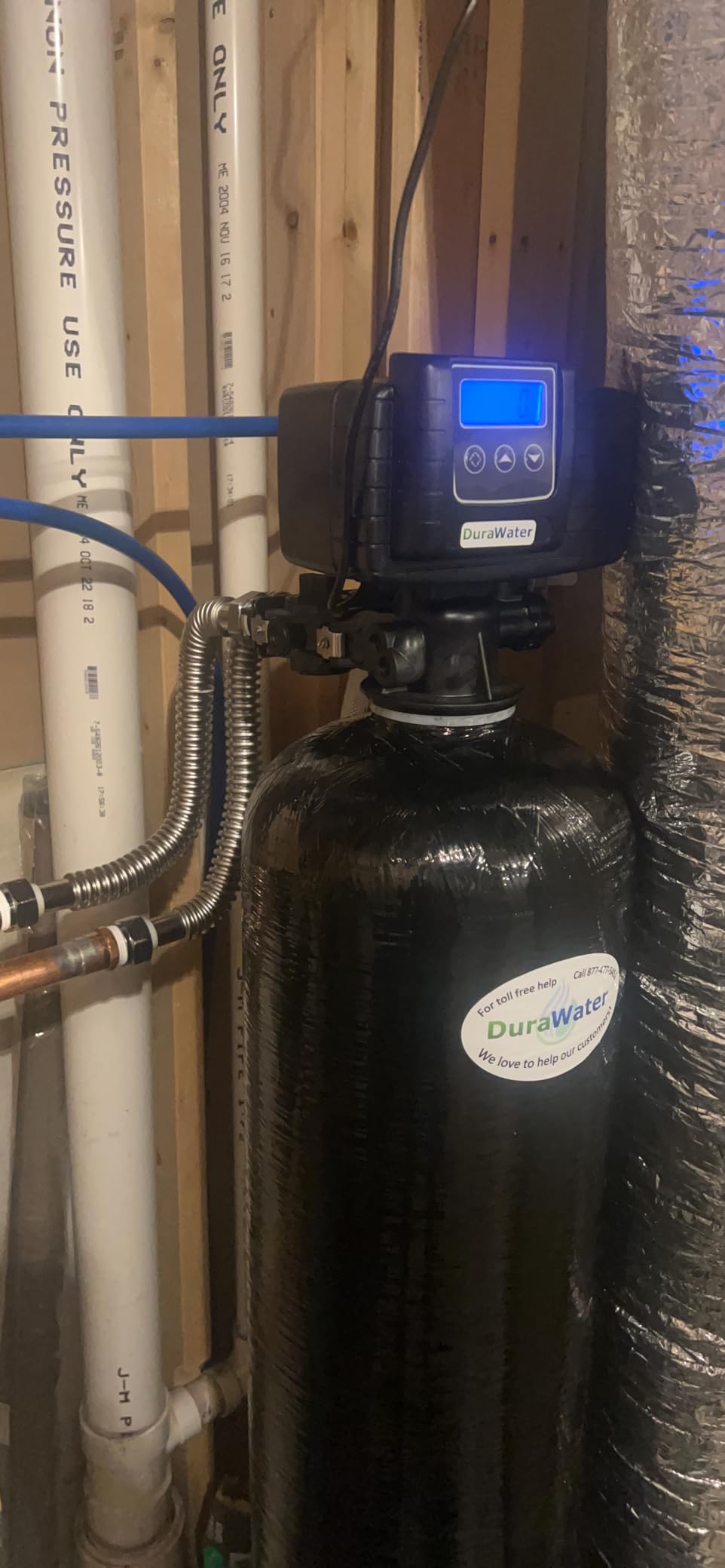 Air Injection Iron Eater Filter - Removes Iron, Manganese, H2S - Black Series customer photo 2