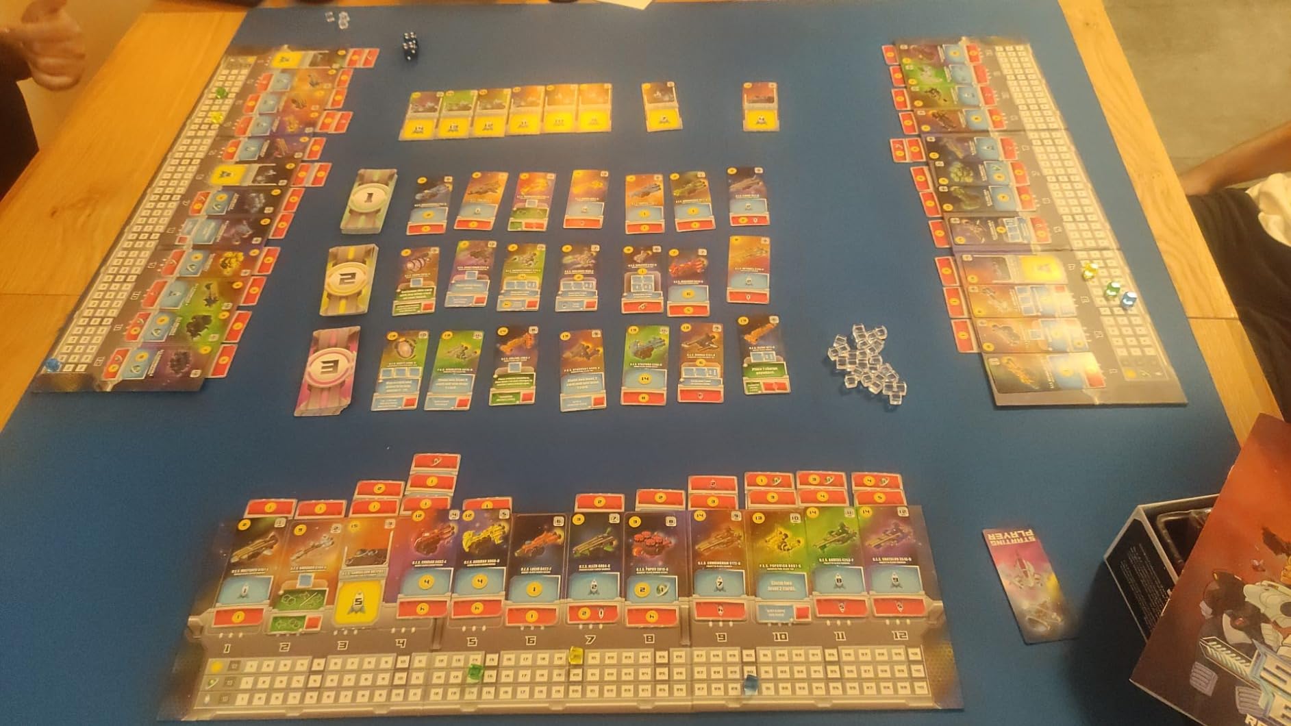 Space Base | Space Exploration Engine Building Interactive Family Dice Game | Blend of Strategy & Luck | Easy to Learn | 2-5 Players | Ages 10+ customer photo 1