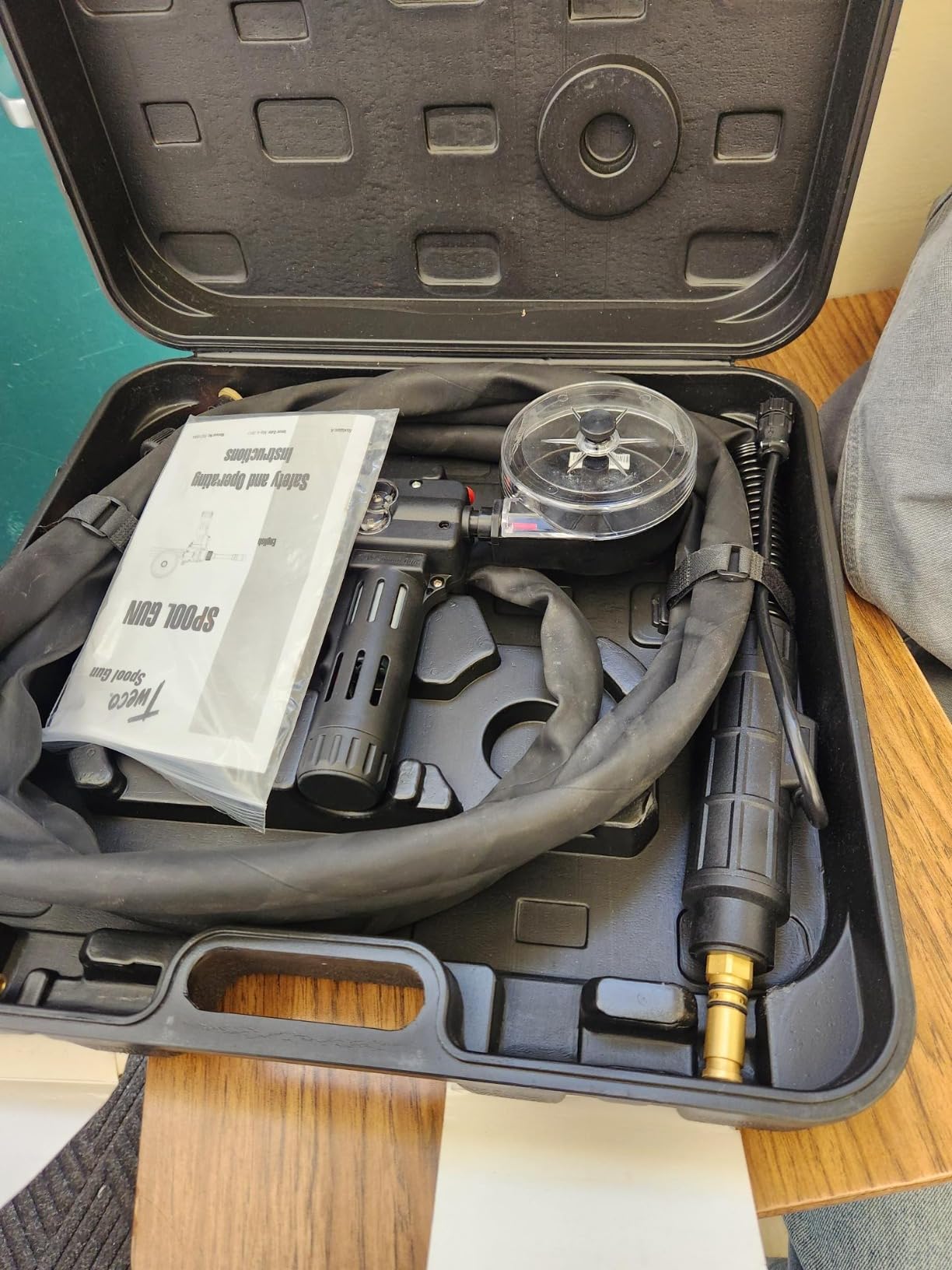 TWECO 1027-1397 MIG Spool Gun for Rebel 215ic Multi-Process Welder, .023