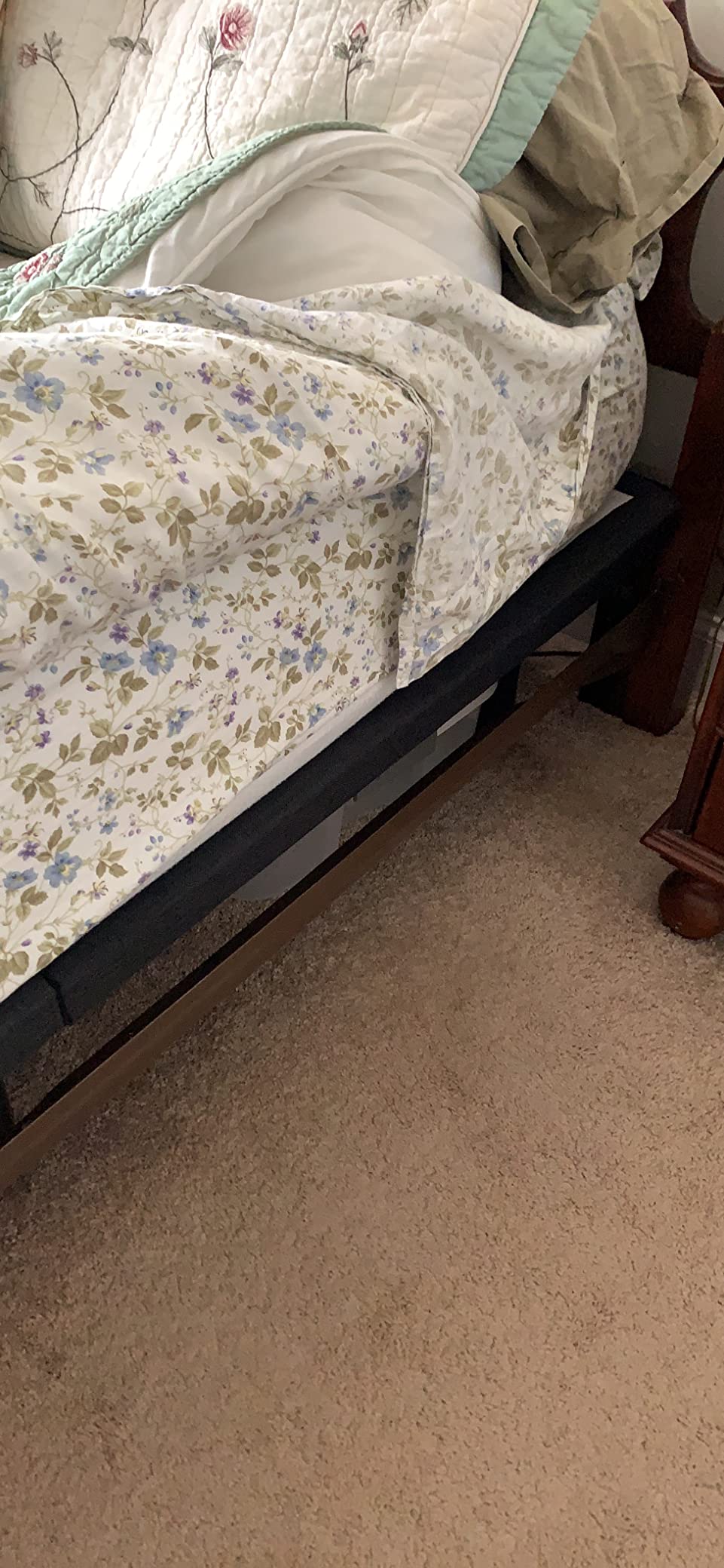 Blissful Nights Queen e3 Adjustable Bed Frame - Customizable Comfort with Wireless Remote Control, Head and Foot Incline, Easy Assembly, and 10 Year Warranty customer photo 2