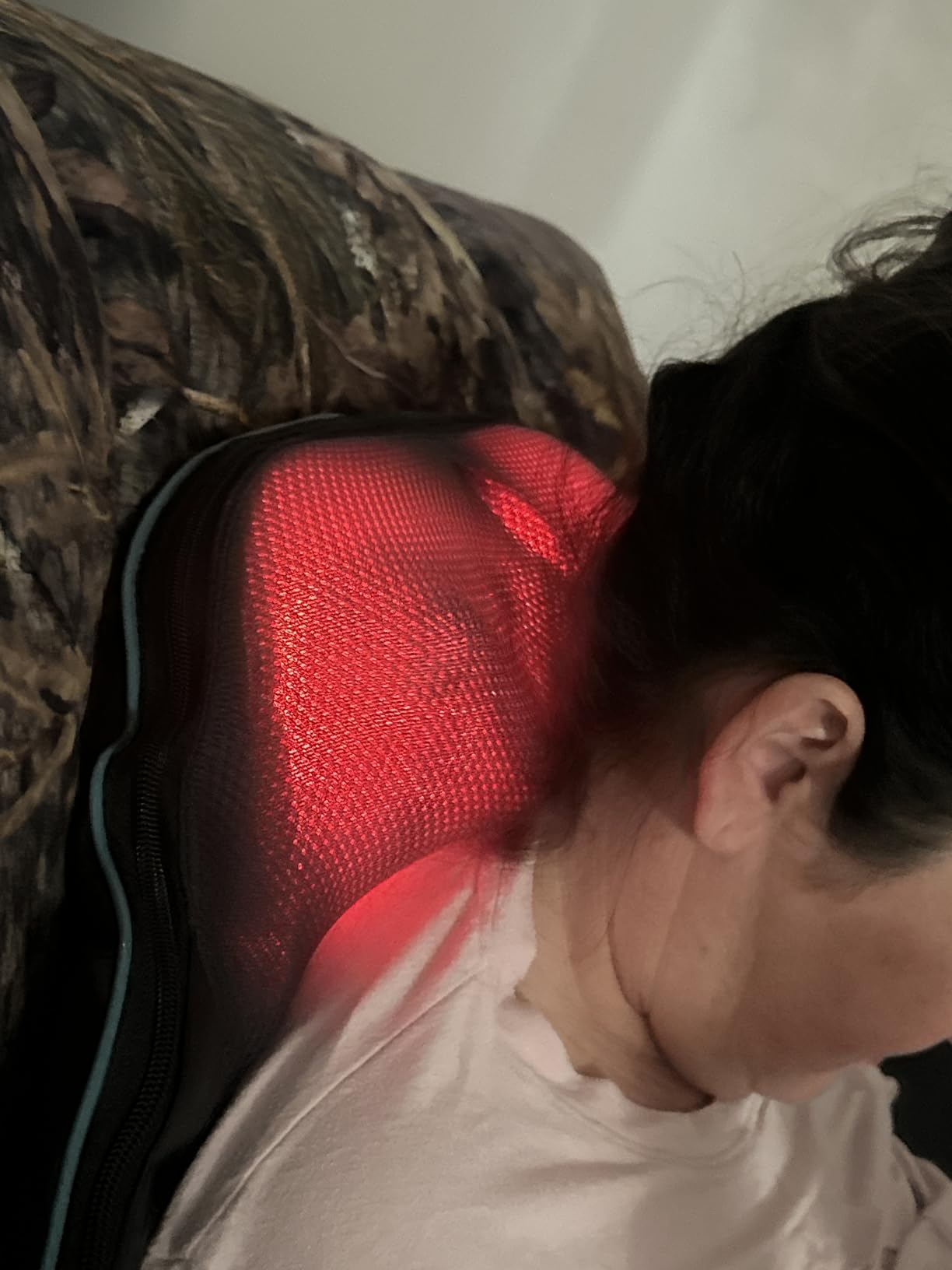 Mo Cuishle Shiatsu Neck Massager for Pain Relief - Deep Kneading Back Shoulder Massage with Heat - Ideal for Valentine's Day, Christmas, Mother's Day, Father's Day, Gifts for Men Women Mom Dad Her Him customer photo 1
