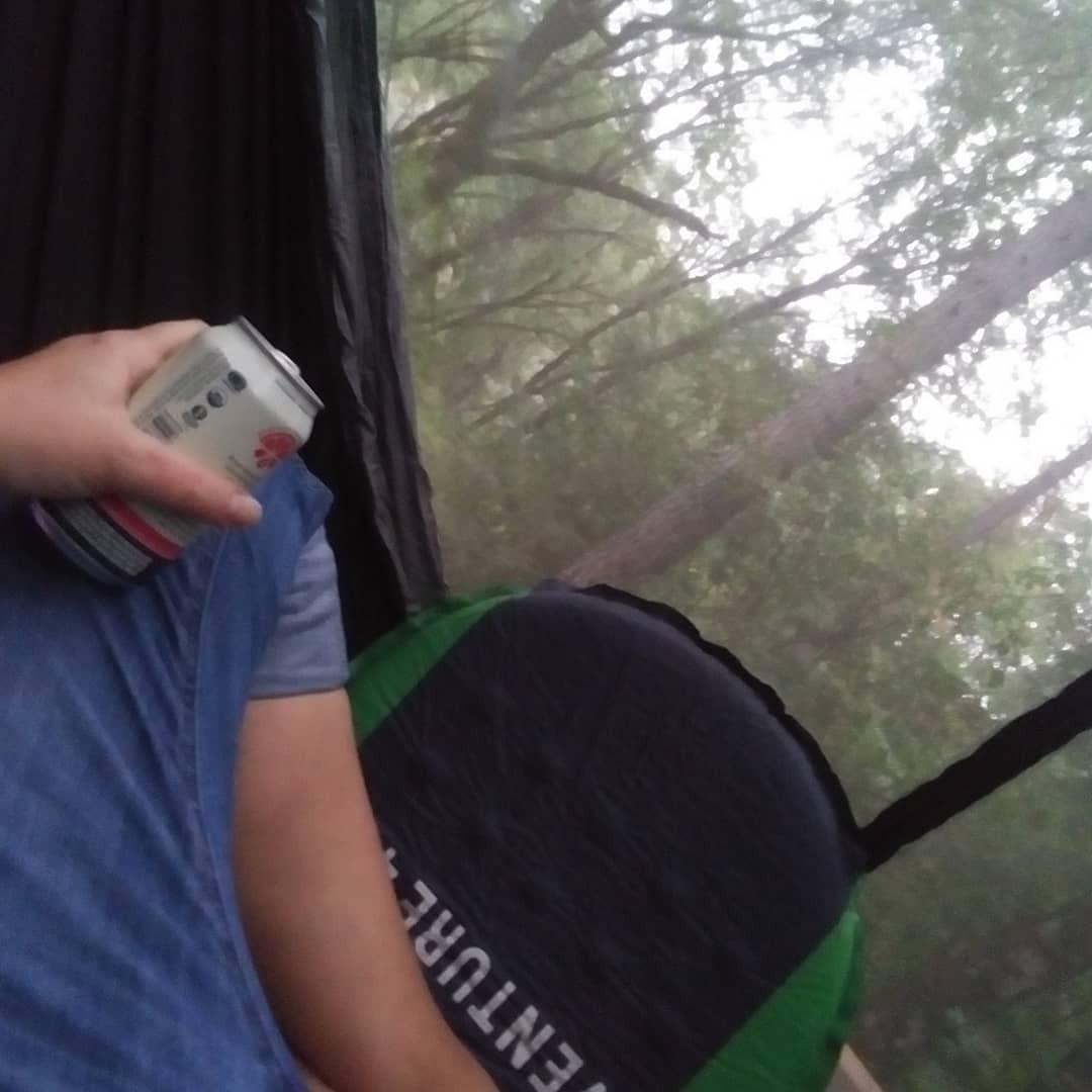 Gold Armour Camping Hammock - XL Double Hammock Portable Hammock Camping Accessories Gear for Outdoor Indoor with Tree Straps, USA Based Brand (Peach and Pink) customer photo 2