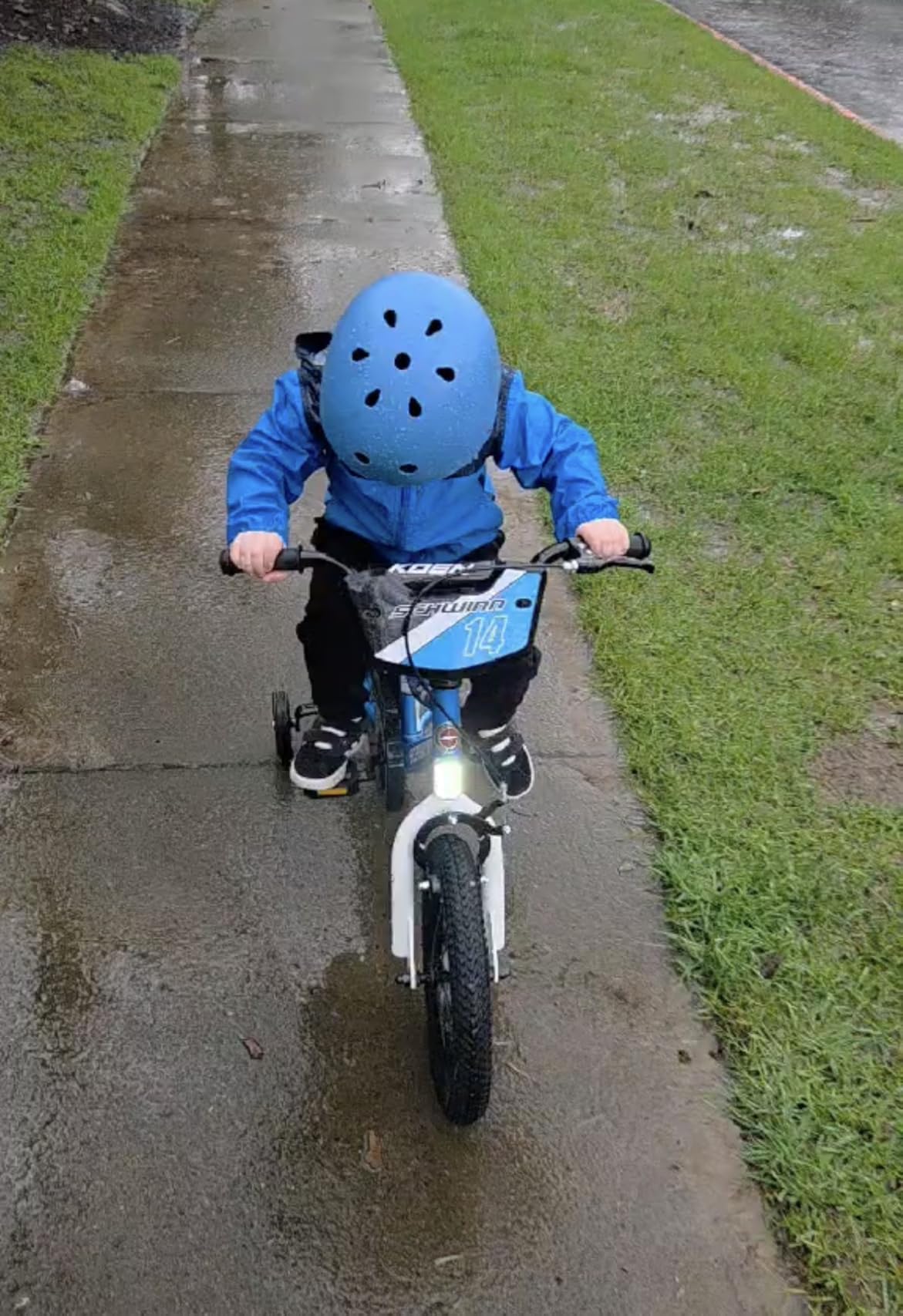 Schwinn Koen Bike, 14 Inch Bike for Kids Ages 3-4, SmartStart Ergonomic Design, Adjustable Seat, Rear Coaster and Front Caliper Brake customer photo 1
