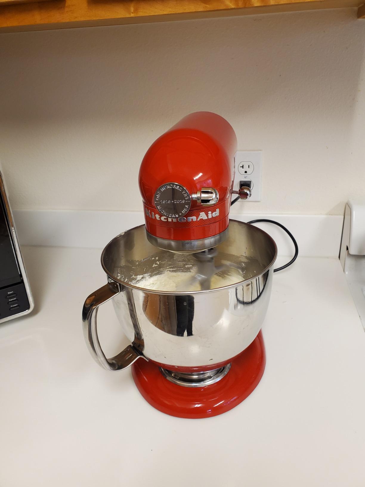 KitchenAid KSM180QHSD 100 Year Limited Edition Queen of Hearts Stand Mixer, Passion Red, 5 Qt customer photo 2