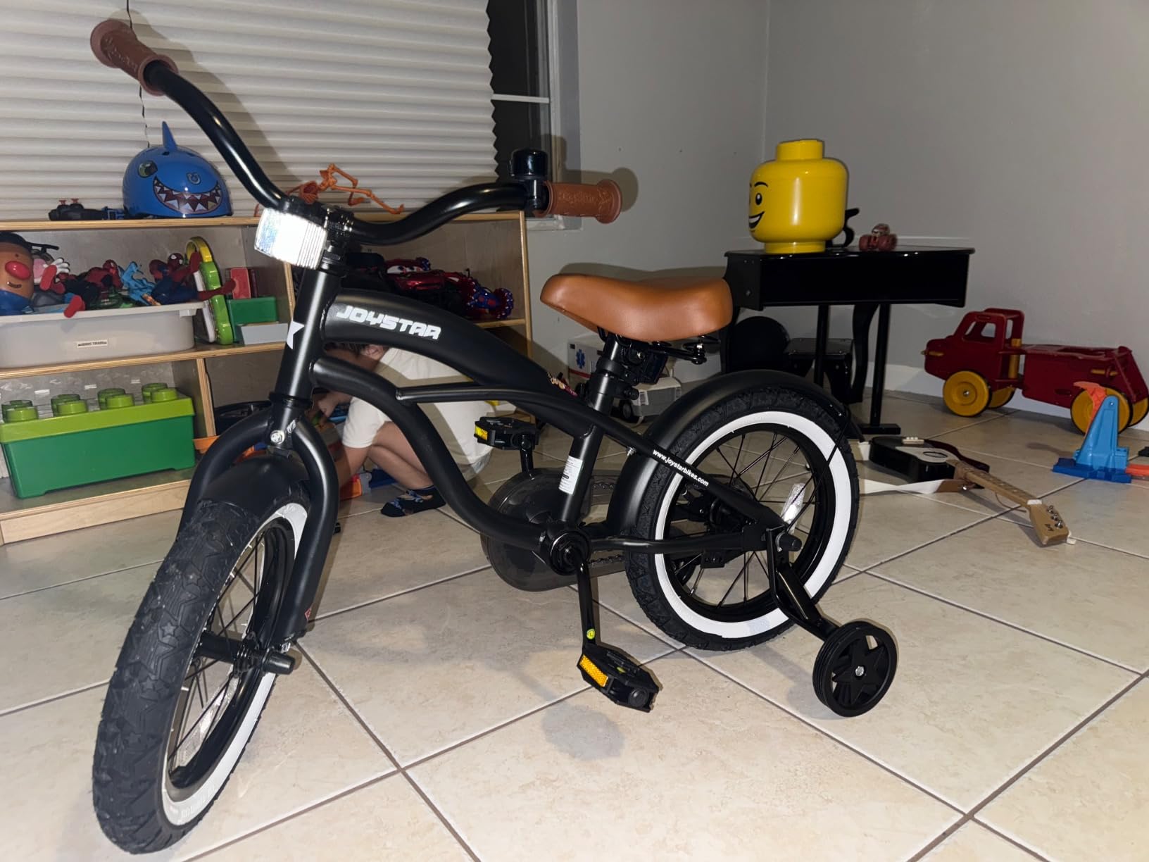JOYSTAR 12 14 16 Inch Kids Cruiser Bike for Ages 2-7 Years Old Girls & Boys, Kids' Bike with Training Wheels, Coaster Brake, Adjustable Seat customer photo 2